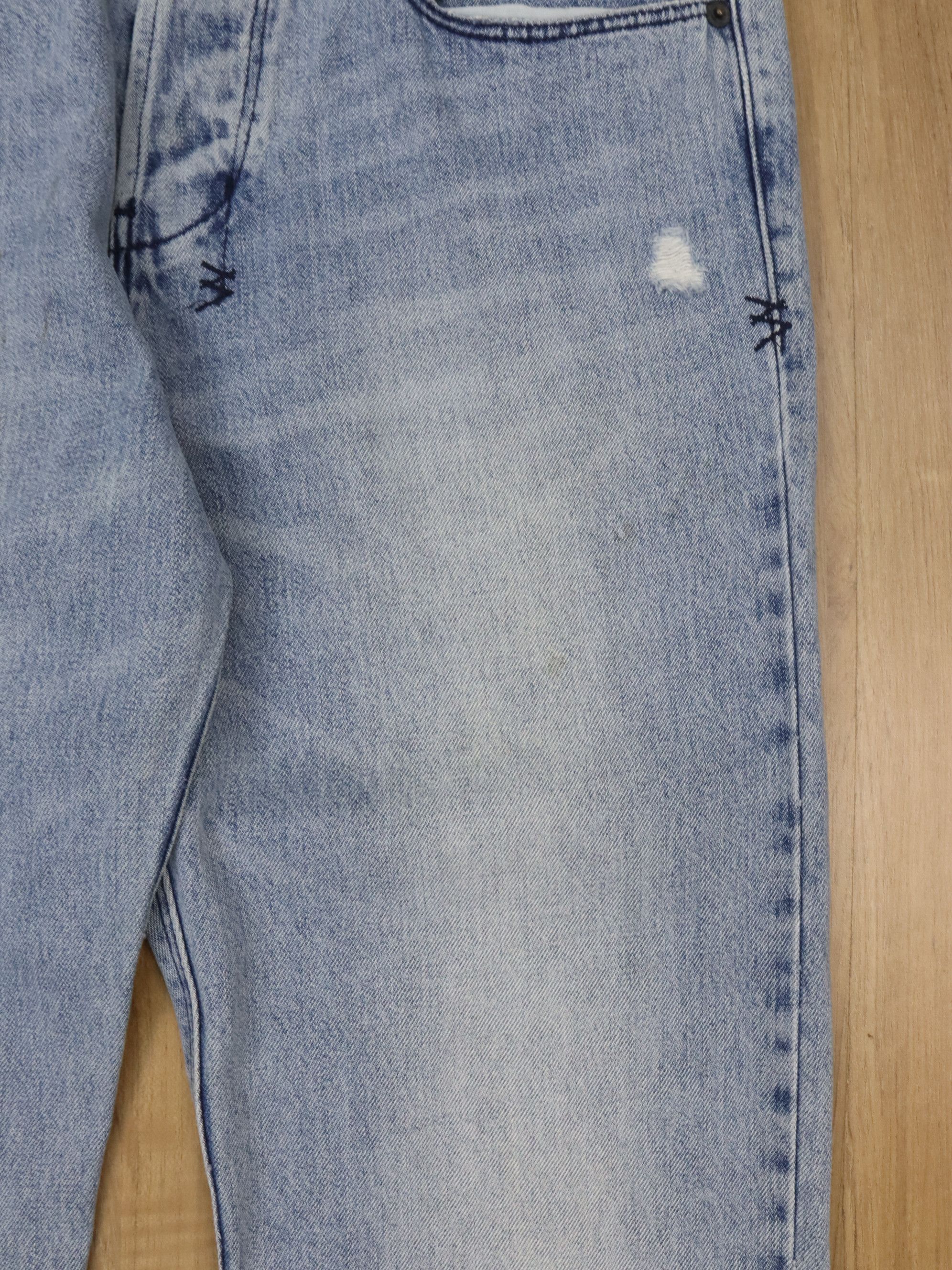 Ksubi KSUBI Dee Dee Dusted Denim Jean Pant Size US 33 - 9 Thumbnail