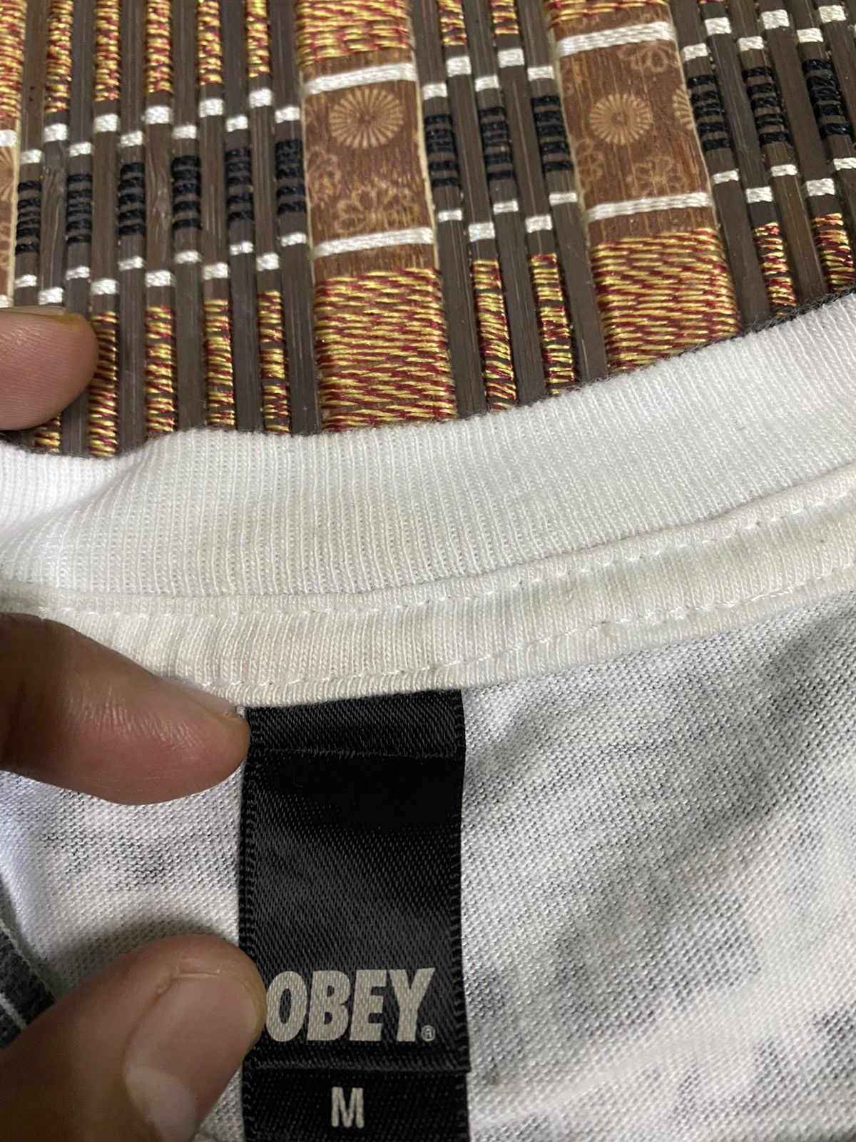 Obey Obey Record Fullprint Tee Size US M / EU 48-50 / 2 - 8 Thumbnail