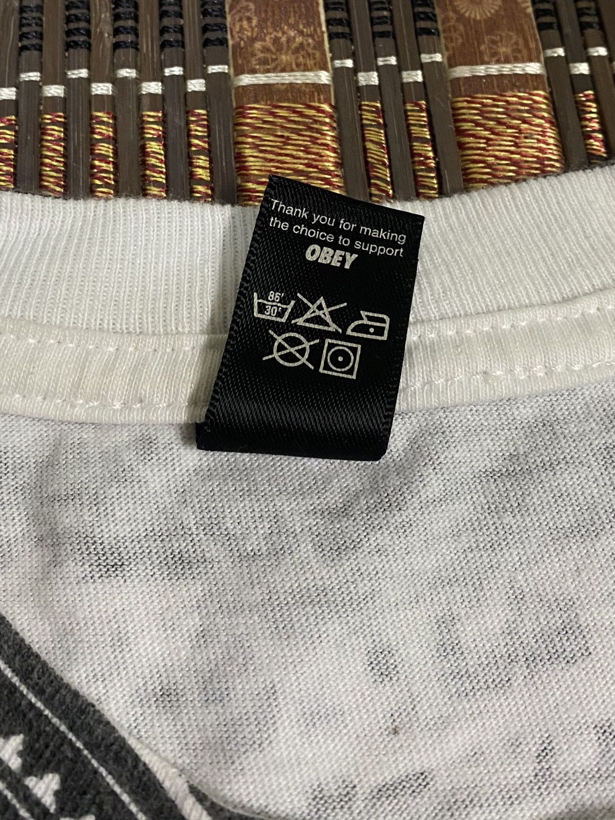 Obey Obey Record Fullprint Tee Size US M / EU 48-50 / 2 - 6 Thumbnail
