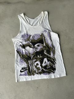 Vintage Nike - Charles Barkley Say What? Grey Tag T-Shirt 1990s Large
