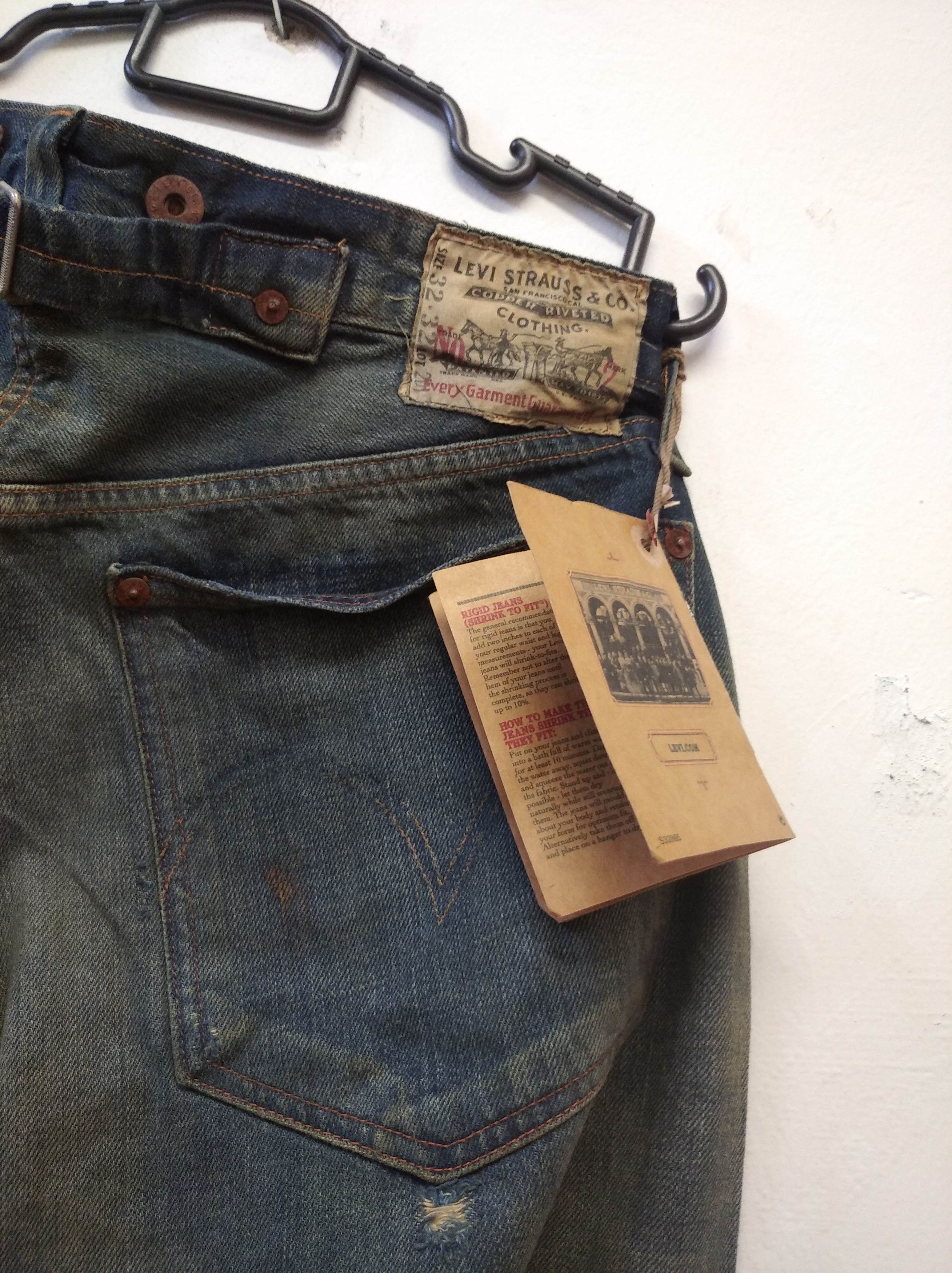 Levi's Vintage Clothing Vintage Levi's lot201 1920's limited edition model jeans Size US 32 / EU 48 - 19 Thumbnail