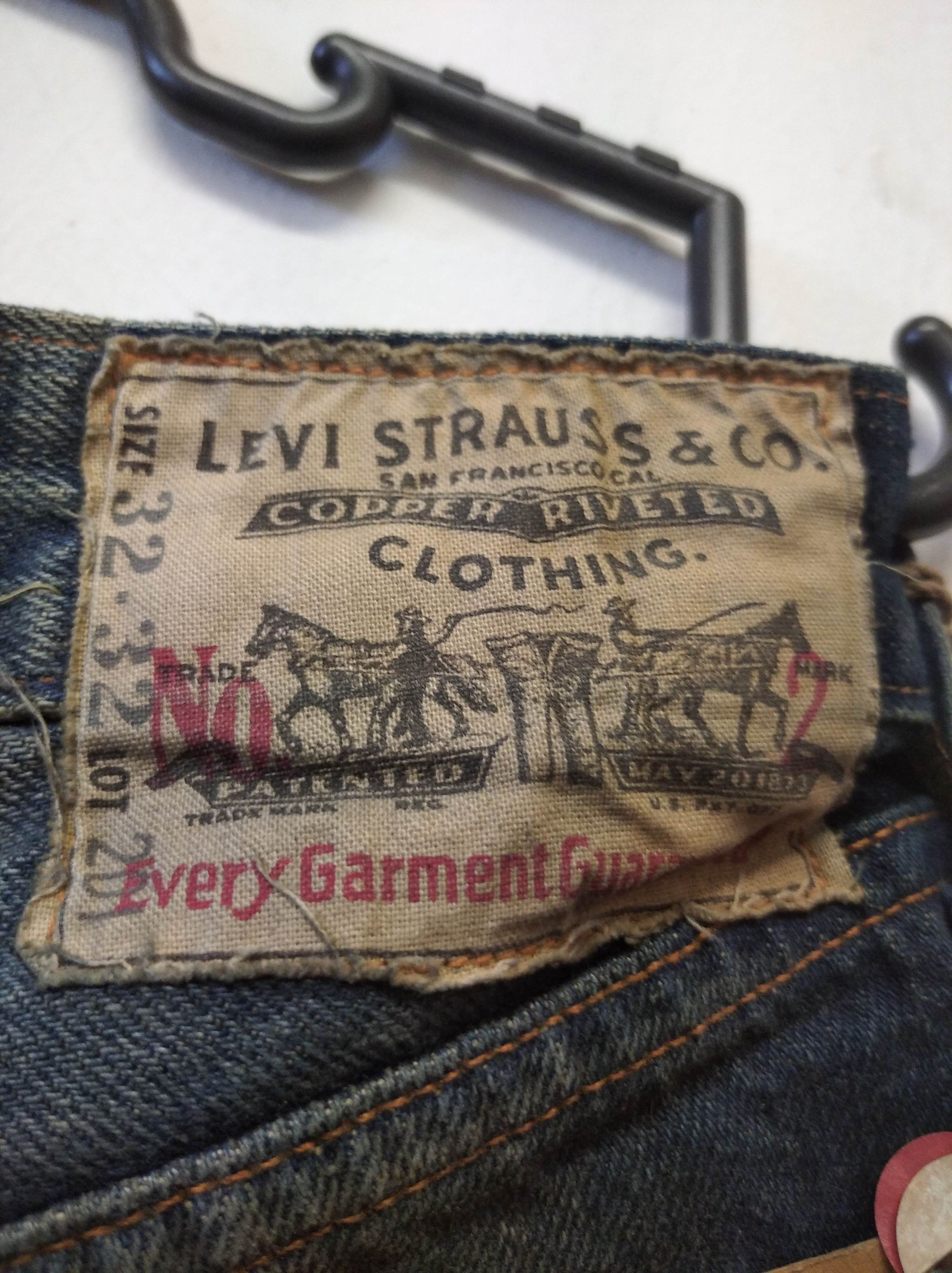 Levi's Vintage Clothing Vintage Levi's lot201 1920's limited edition model jeans Size US 32 / EU 48 - 1 Thumbnail