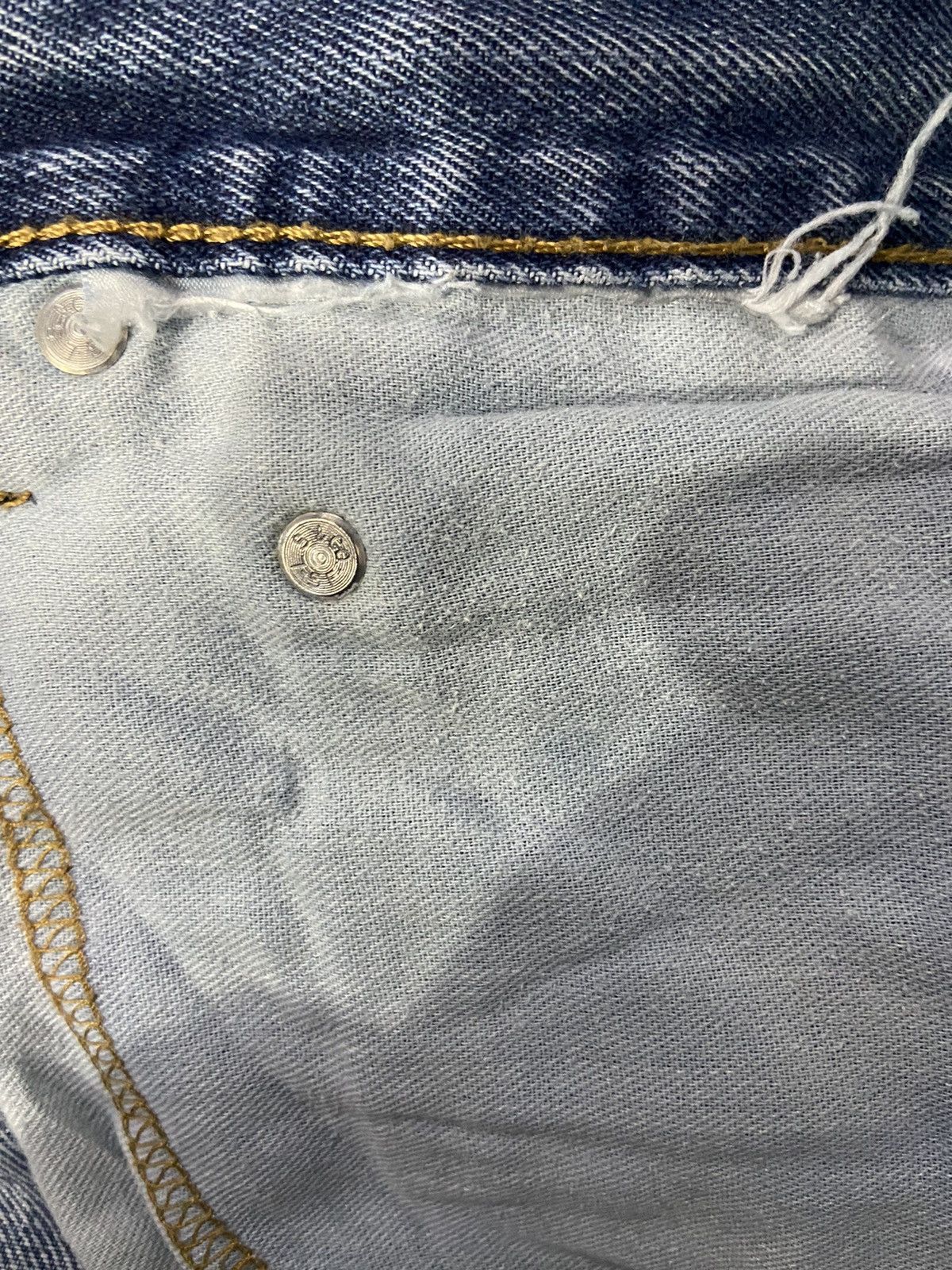 Levi's Vintage Levi's 517 Distressed Blue Wash Denim Pants Size US 34 / EU 50 - 21 Thumbnail