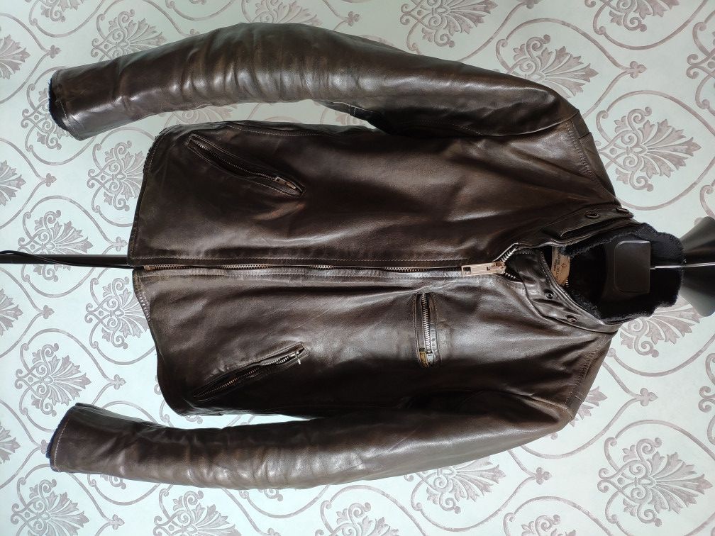 image of Golden Goose Grail ! Elephant Jacket. Utility Cloth.like Guidi Or A1923 in Black, Men's (Size 2XS)