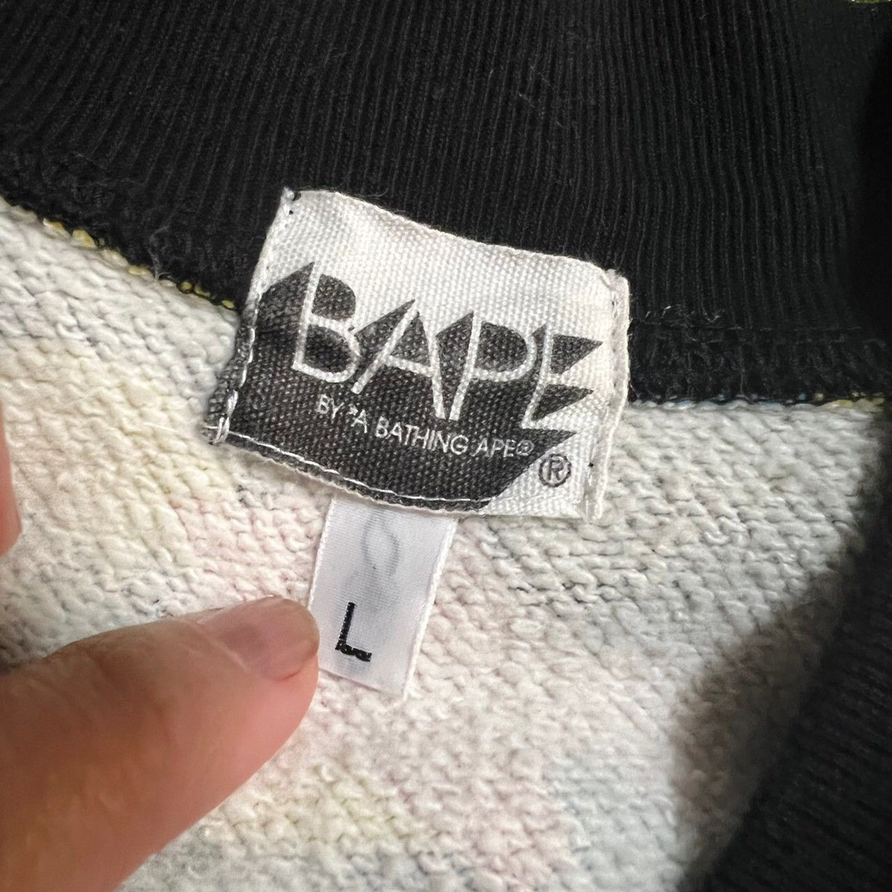 Bape BAPE cotton candy versity jacket Size US L / EU 52-54 / 3 - 3 Thumbnail