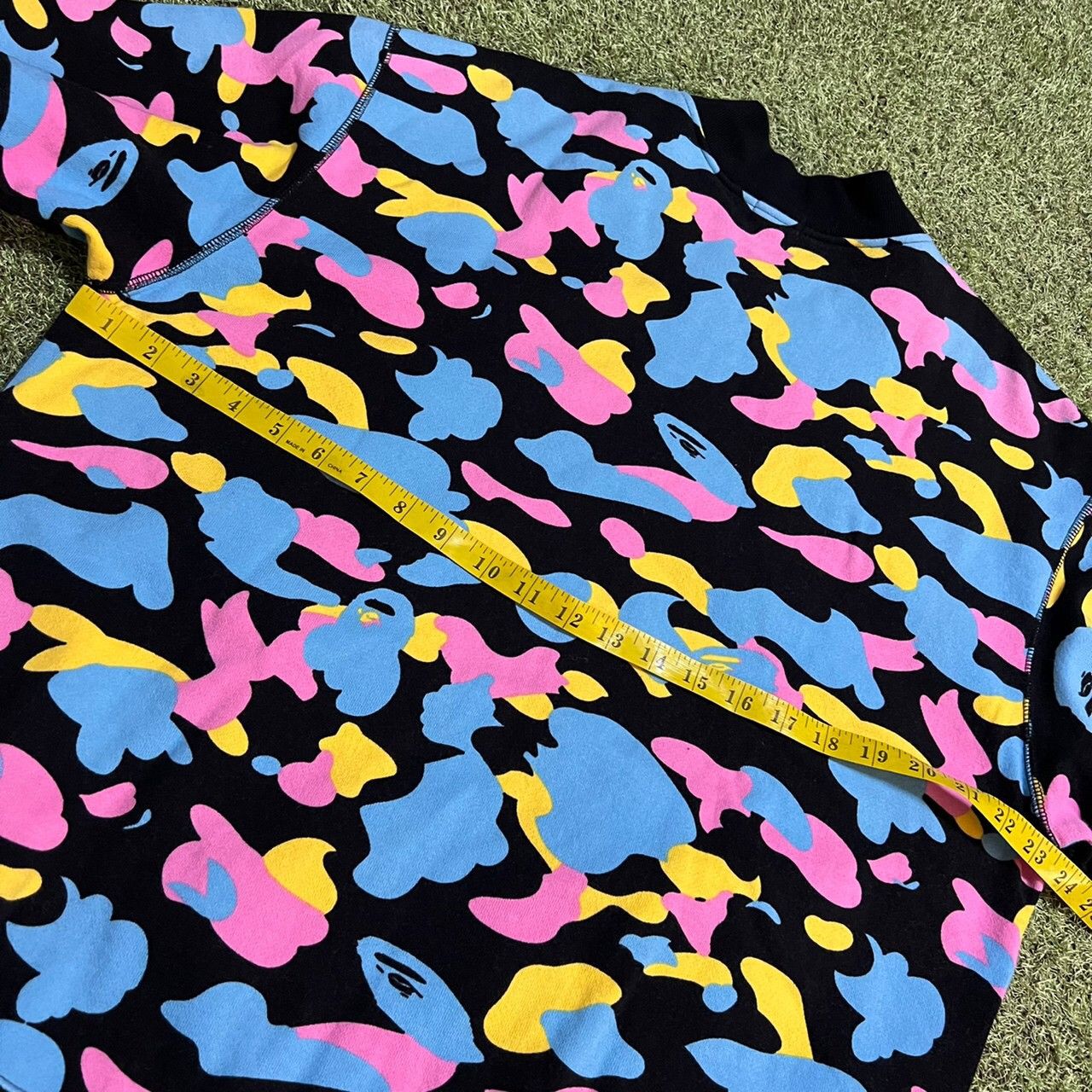 Bape BAPE cotton candy versity jacket Size US L / EU 52-54 / 3 - 5 Thumbnail