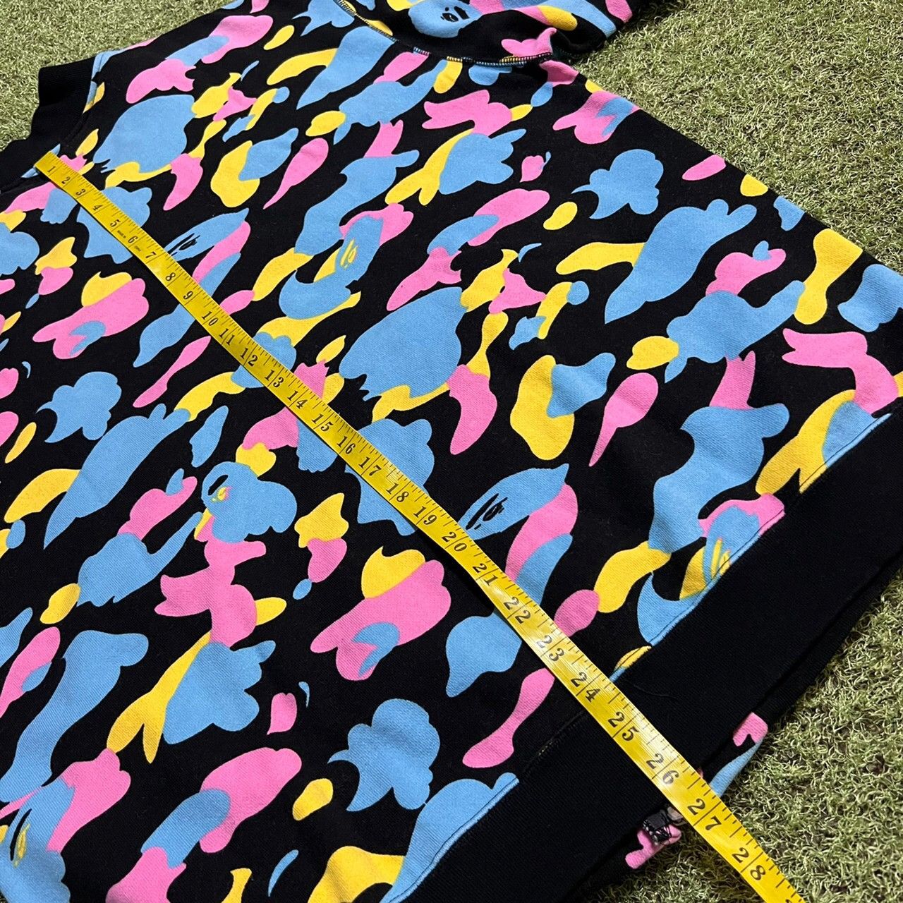 Bape BAPE cotton candy versity jacket Size US L / EU 52-54 / 3 - 6 Thumbnail