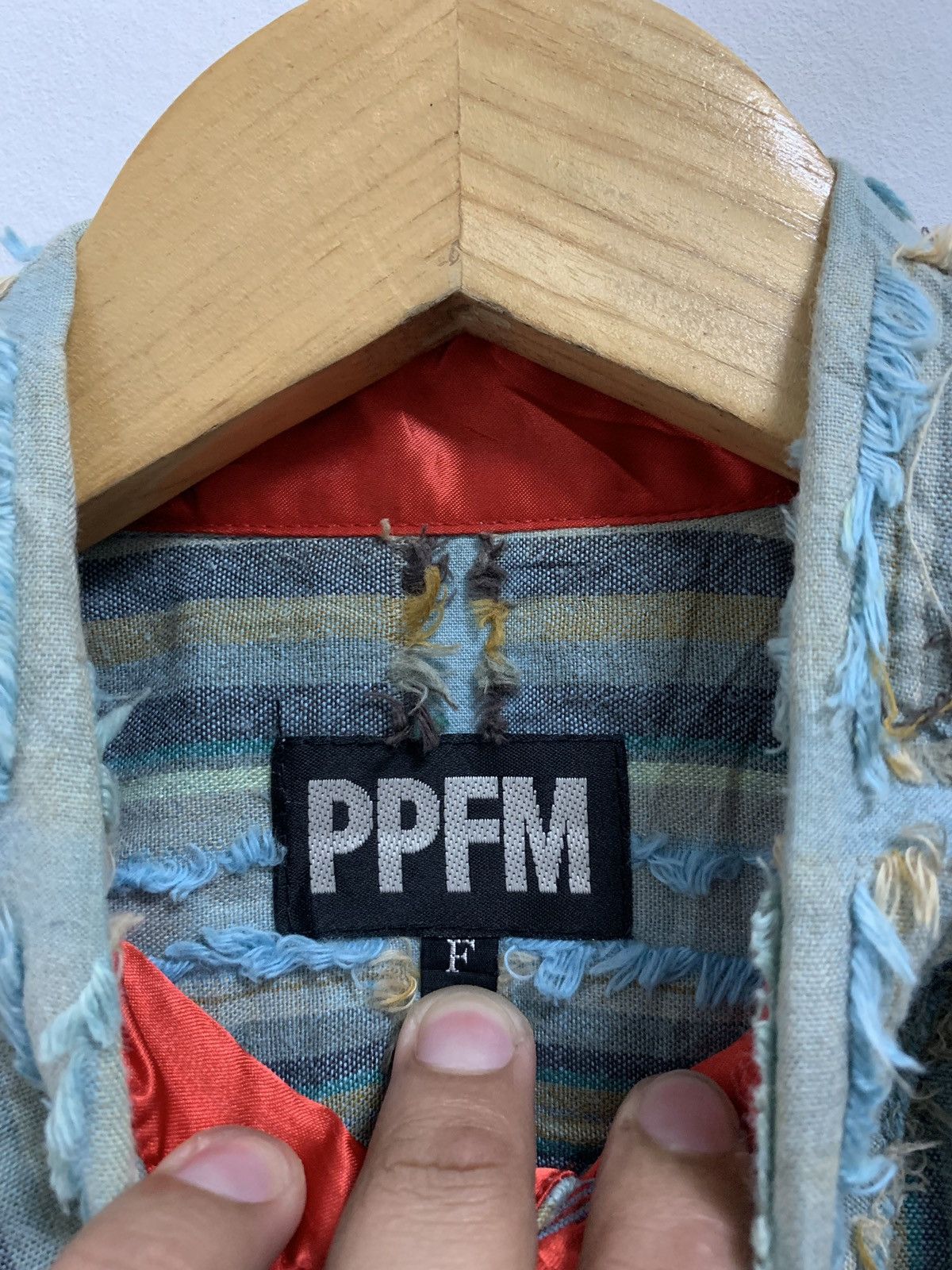 Beauty Beast × PPFM RARE ‼️ PPFM ☠️ Patchwork Cut N Sew Polo Shirts Size US M / EU 48-50 / 2 - 5 Thumbnail