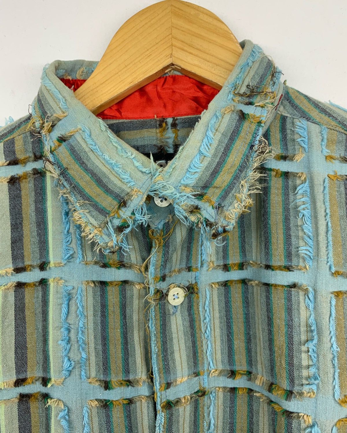 Beauty Beast × PPFM RARE ‼️ PPFM ☠️ Patchwork Cut N Sew Polo Shirts Size US M / EU 48-50 / 2 - 3 Thumbnail