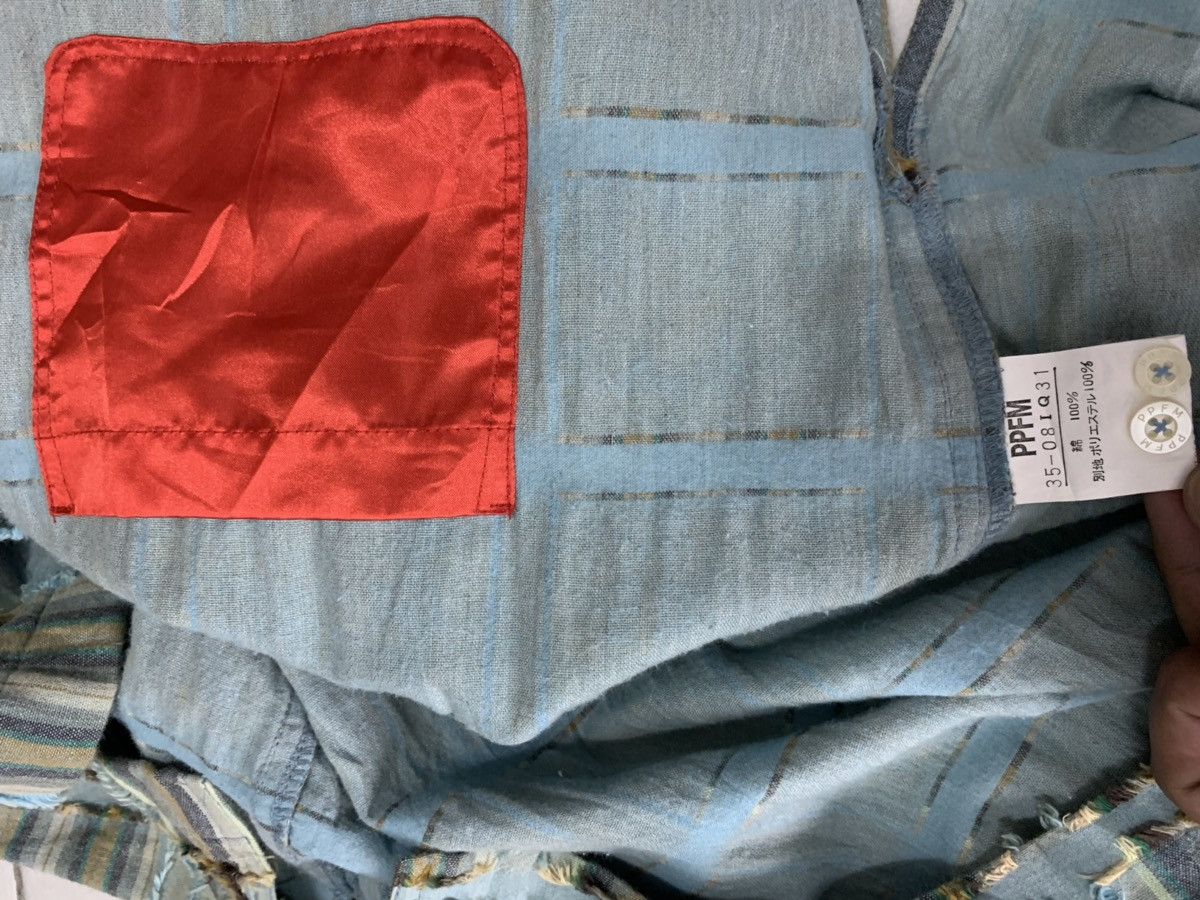 Beauty Beast × PPFM RARE ‼️ PPFM ☠️ Patchwork Cut N Sew Polo Shirts Size US M / EU 48-50 / 2 - 8 Thumbnail