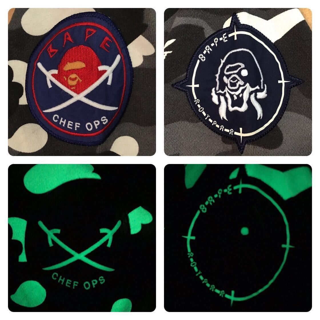 Bape 💫Glow in the Dark💫 City camo full zip hoodie BAPE APE Size US L / EU 52-54 / 3 - 4 Thumbnail