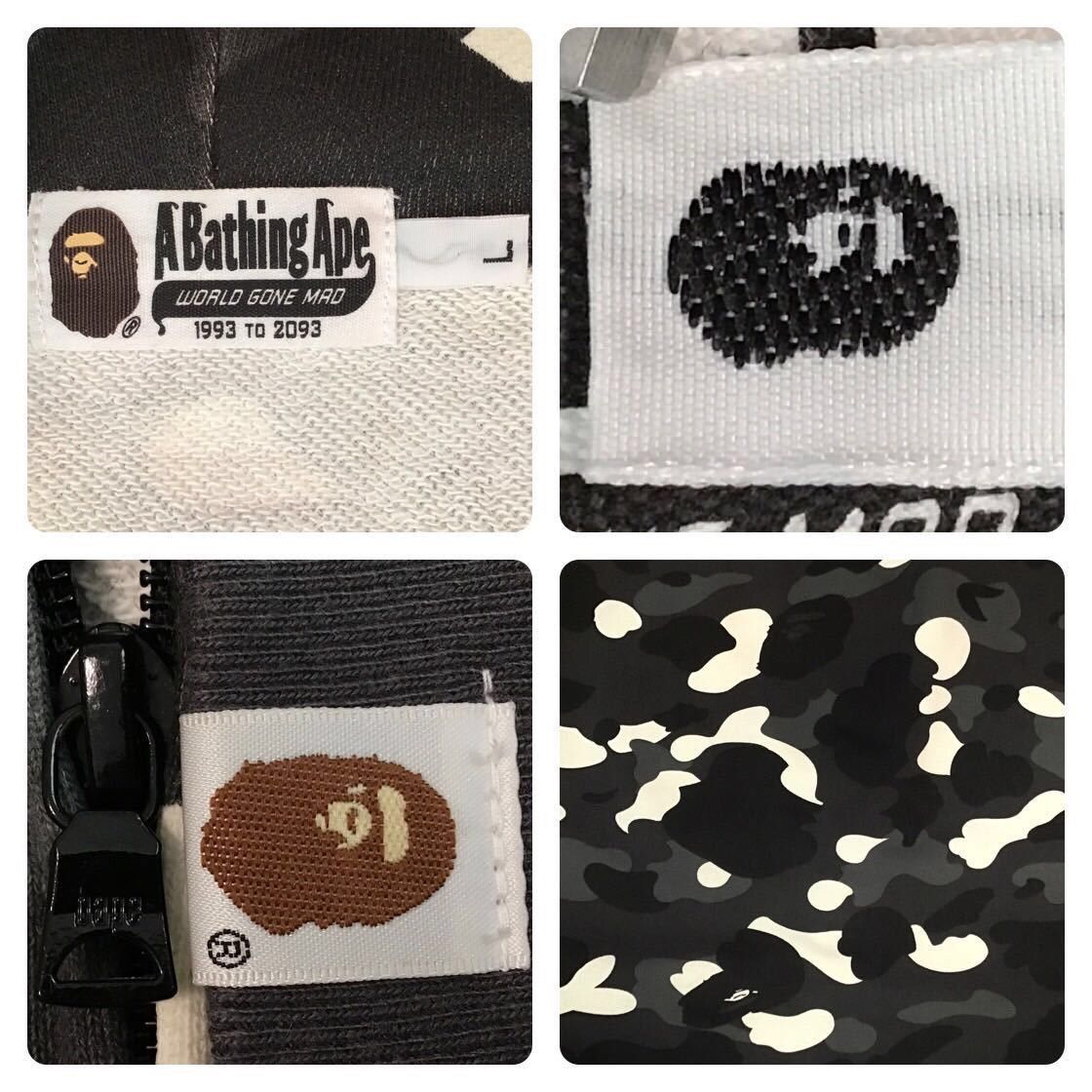 Bape 💫Glow in the Dark💫 City camo full zip hoodie BAPE APE Size US L / EU 52-54 / 3 - 9 Thumbnail