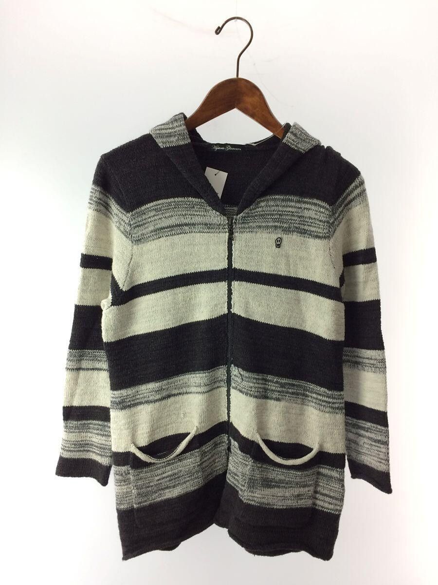 Hysteric Glamour Skull Striped Zip Up Hoodie Size ONE SIZE - 1 Thumbnail