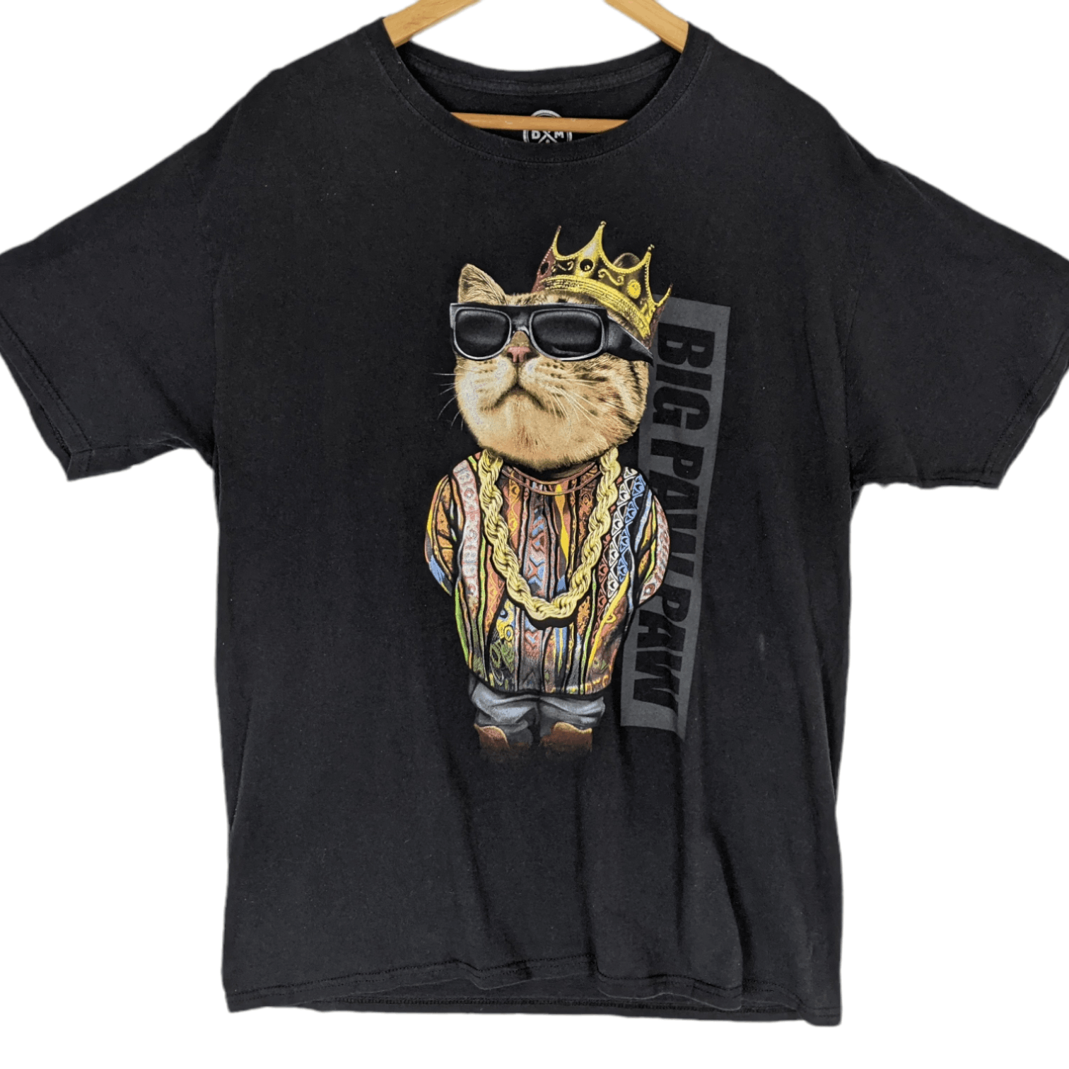 CAT'S PAW Vintage 2000's DOM Big Paw Paw King Cat Meow Meow T-Shirt Size US L / EU 52-54 / 3 - 2 Thumbnail