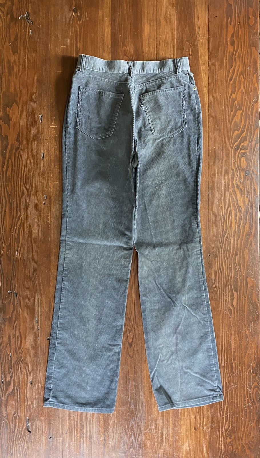 Levi's Vintage 70’s Levi’s White Tab Grey Corduroy Pants 30x33 Size US 30 / EU 46 - 1 Thumbnail