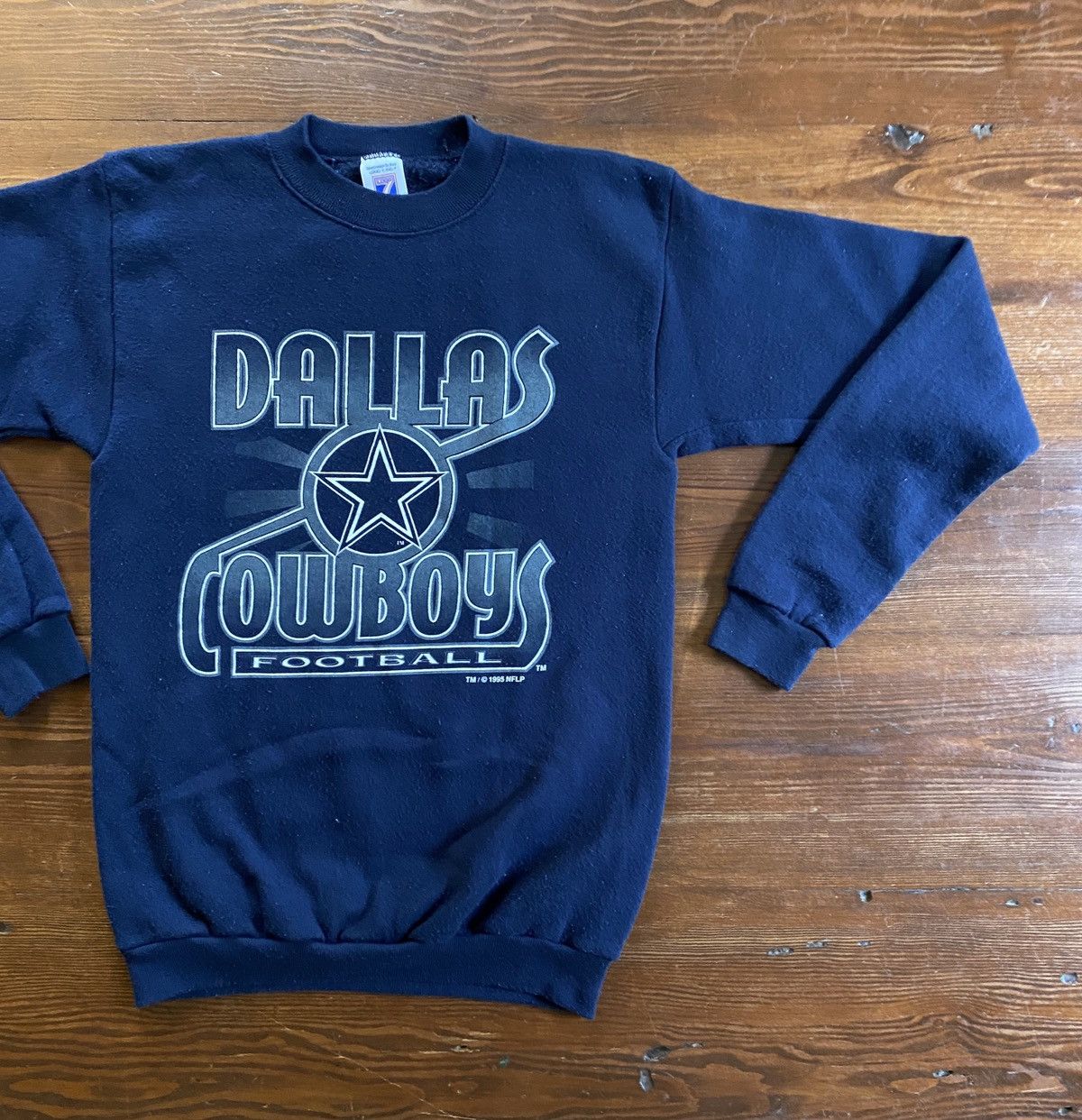 Logo 7 Vintage ‘95 Dallas Cowboys Kid’s Logo 7 Crewneck Sweatshirt Size US XS / EU 42 / 0 - 1 Thumbnail