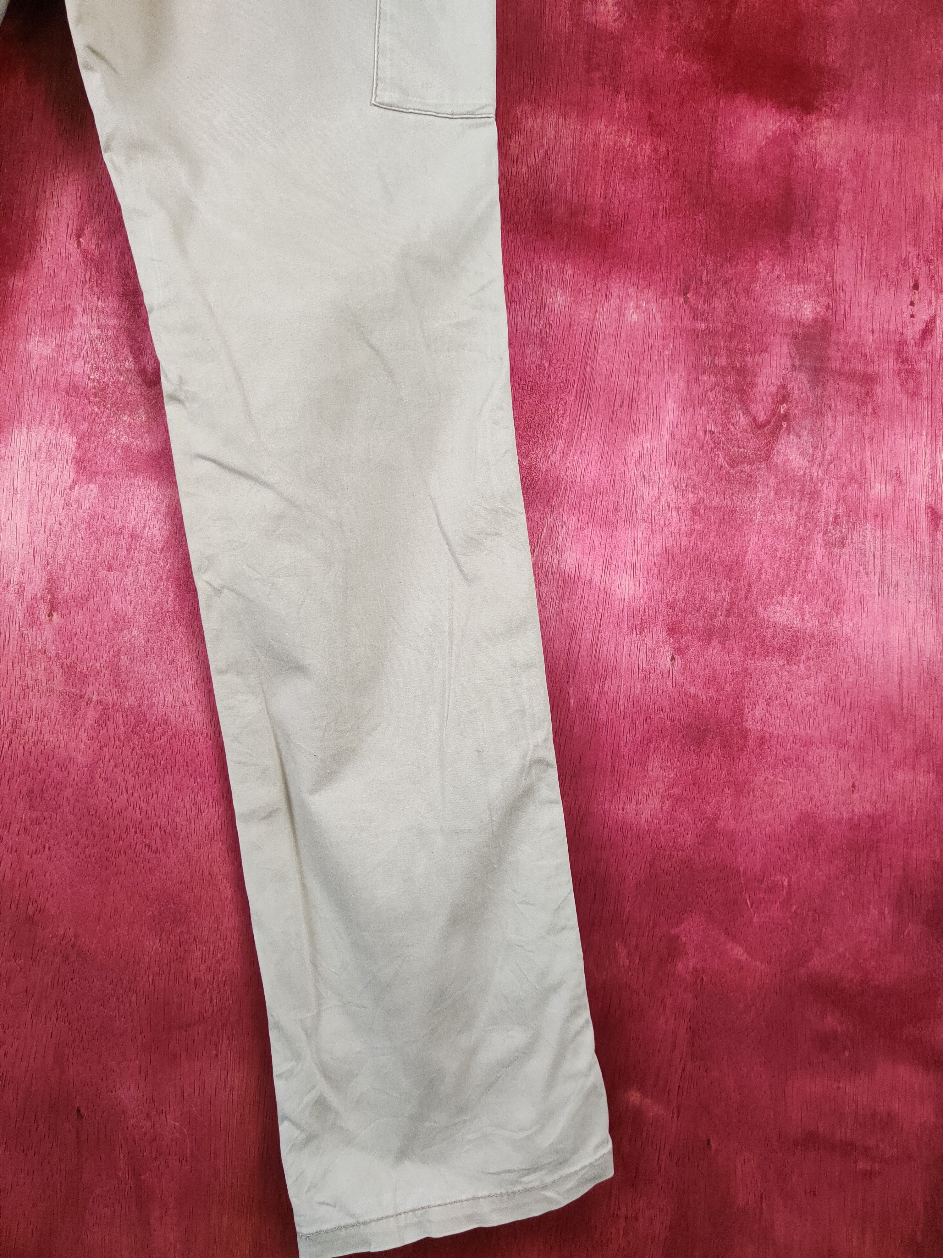 Japanese Brand × Vintage Japanese Brand Cream Multi Pocket Tactical Cargo Pants #S439 Size US 28 / EU 44 - 11 Thumbnail