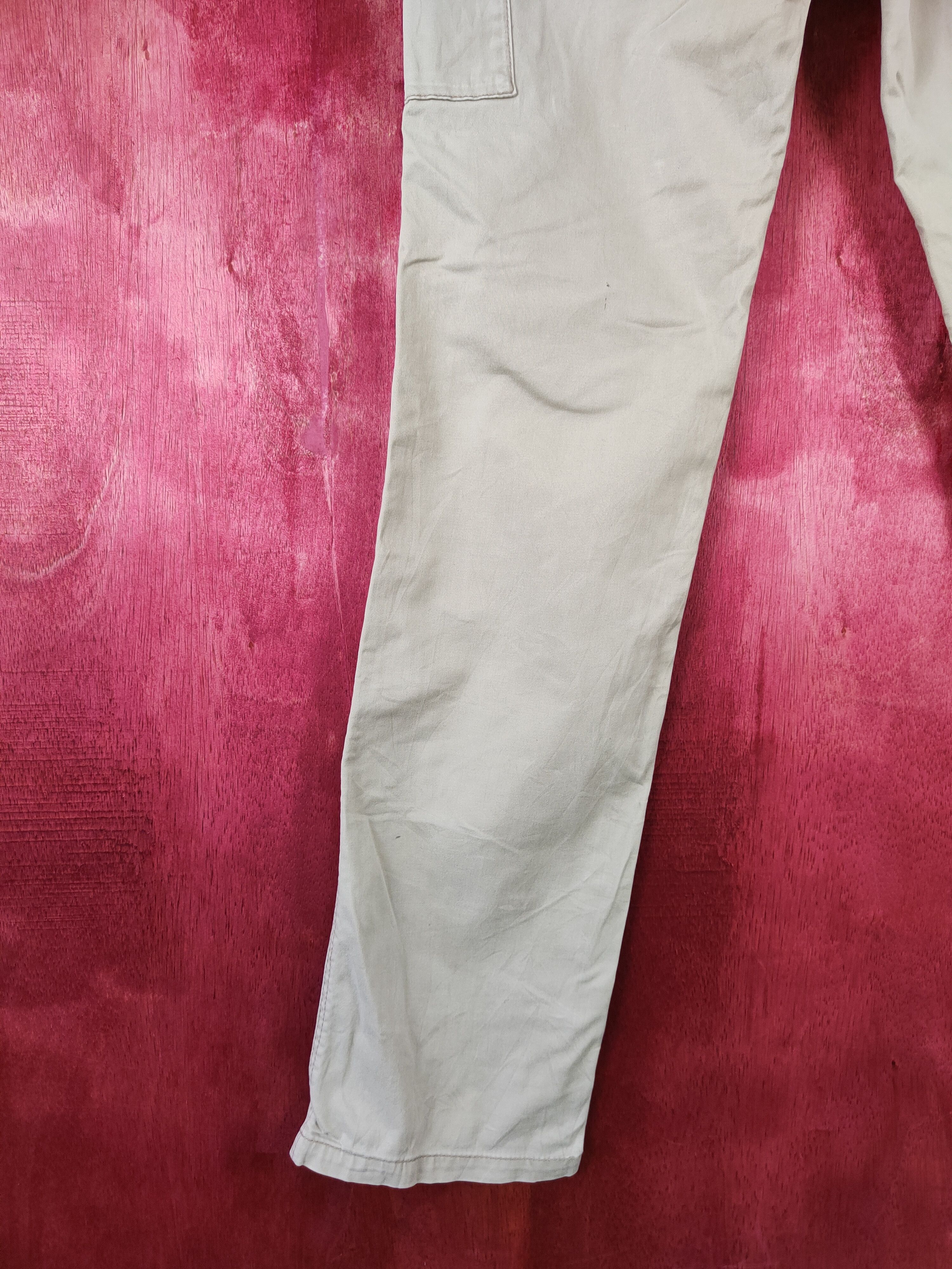 Japanese Brand × Vintage Japanese Brand Cream Multi Pocket Tactical Cargo Pants #S439 Size US 28 / EU 44 - 9 Thumbnail