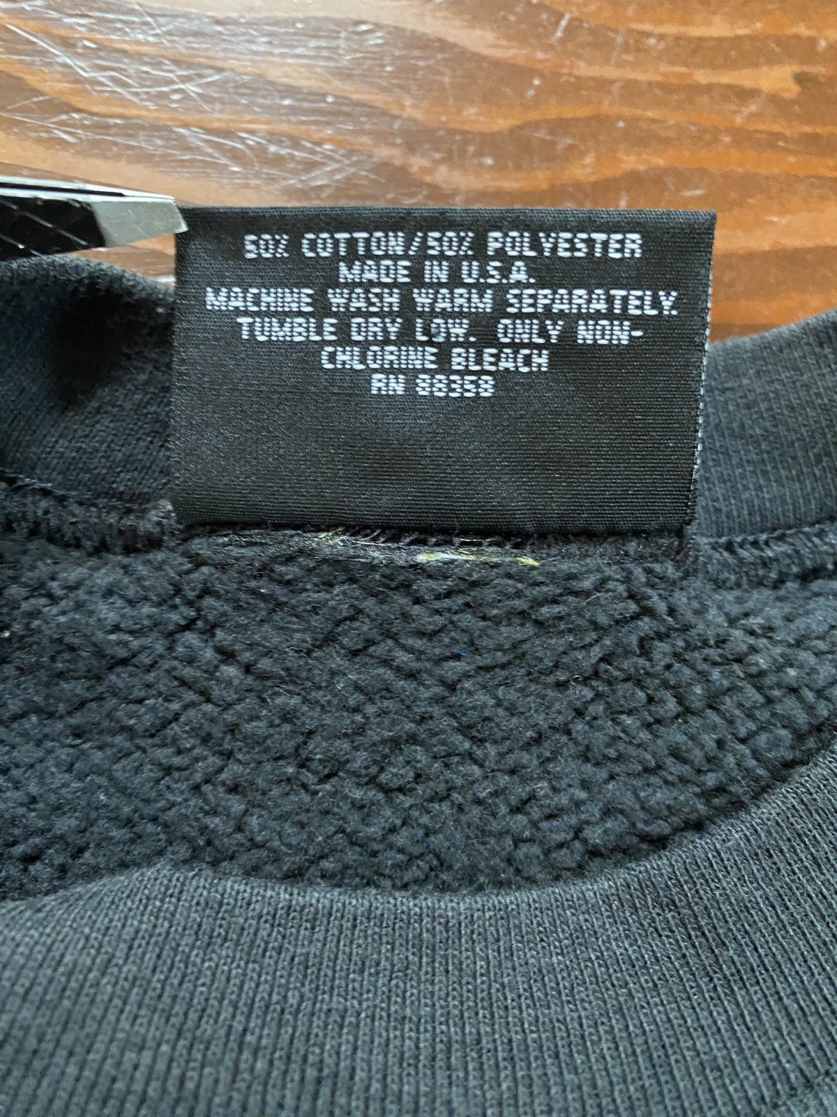 Vintage Vintage 90’s Snowshoe Mountain Black Crewneck Sweatshirt Size US M / EU 48-50 / 2 - 5 Thumbnail