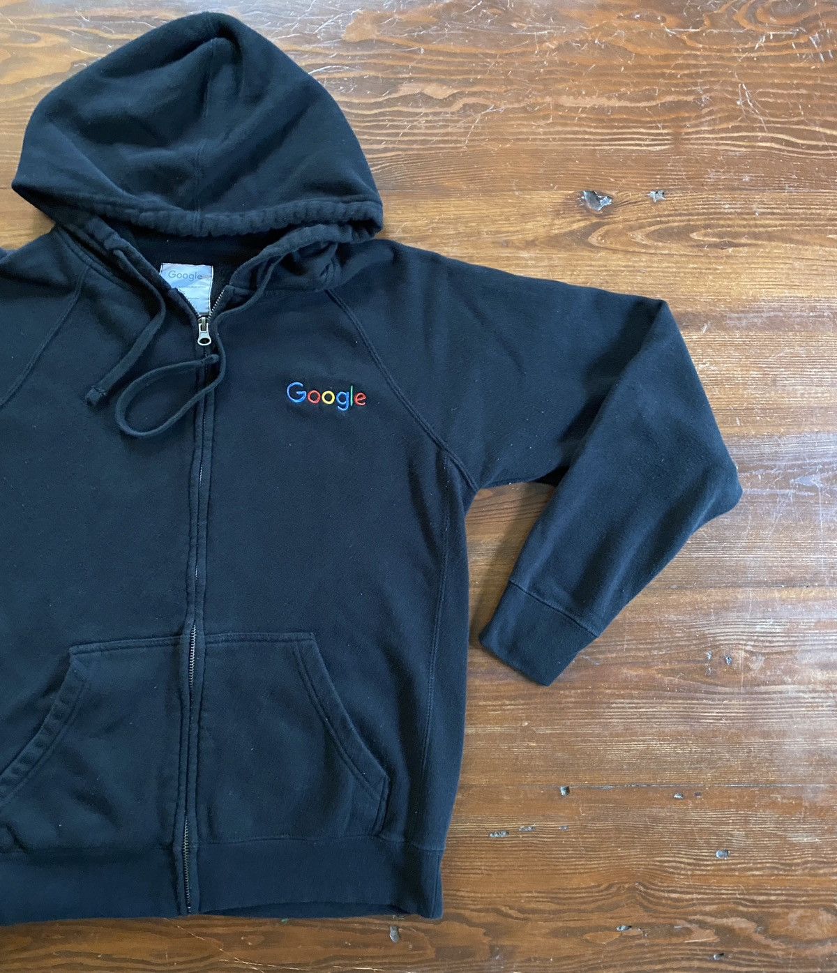 Arts & Science Google Black Raglan Full Zip Hoodie Sweatshirt Size US S / EU 44-46 / 1 - 1 Thumbnail