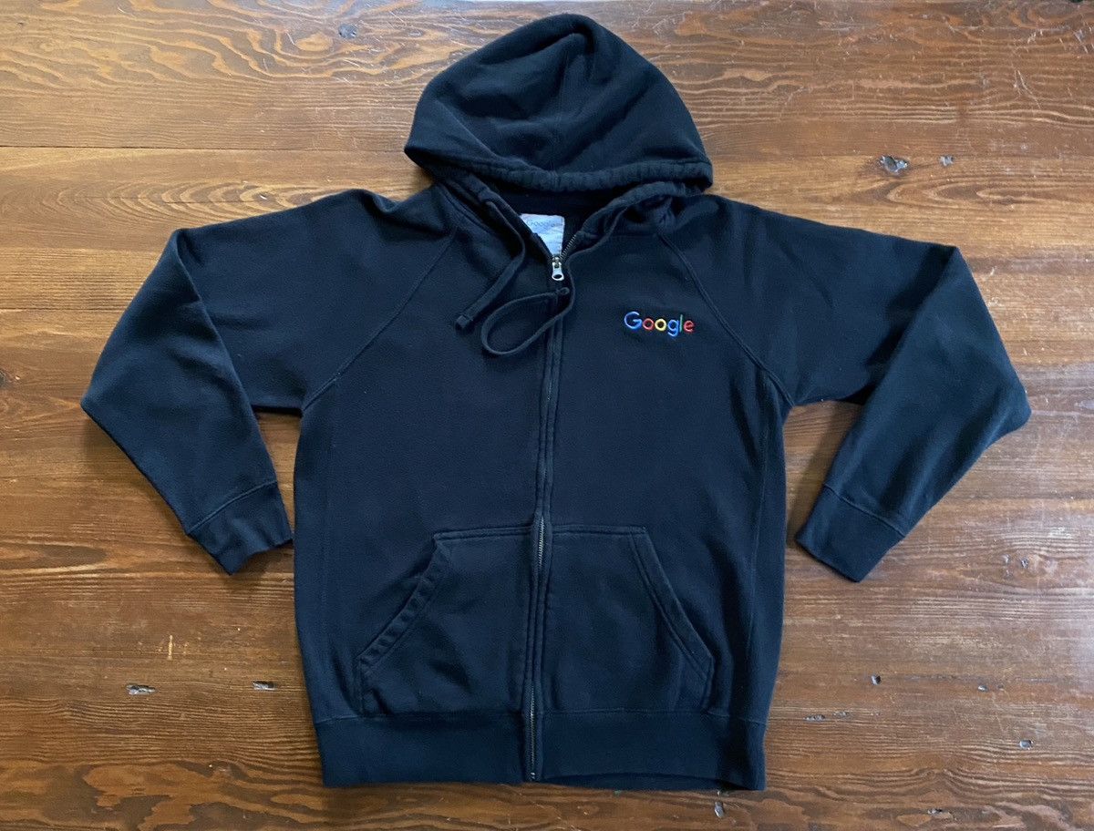 Arts & Science Google Black Raglan Full Zip Hoodie Sweatshirt Size US S / EU 44-46 / 1 - 2 Thumbnail