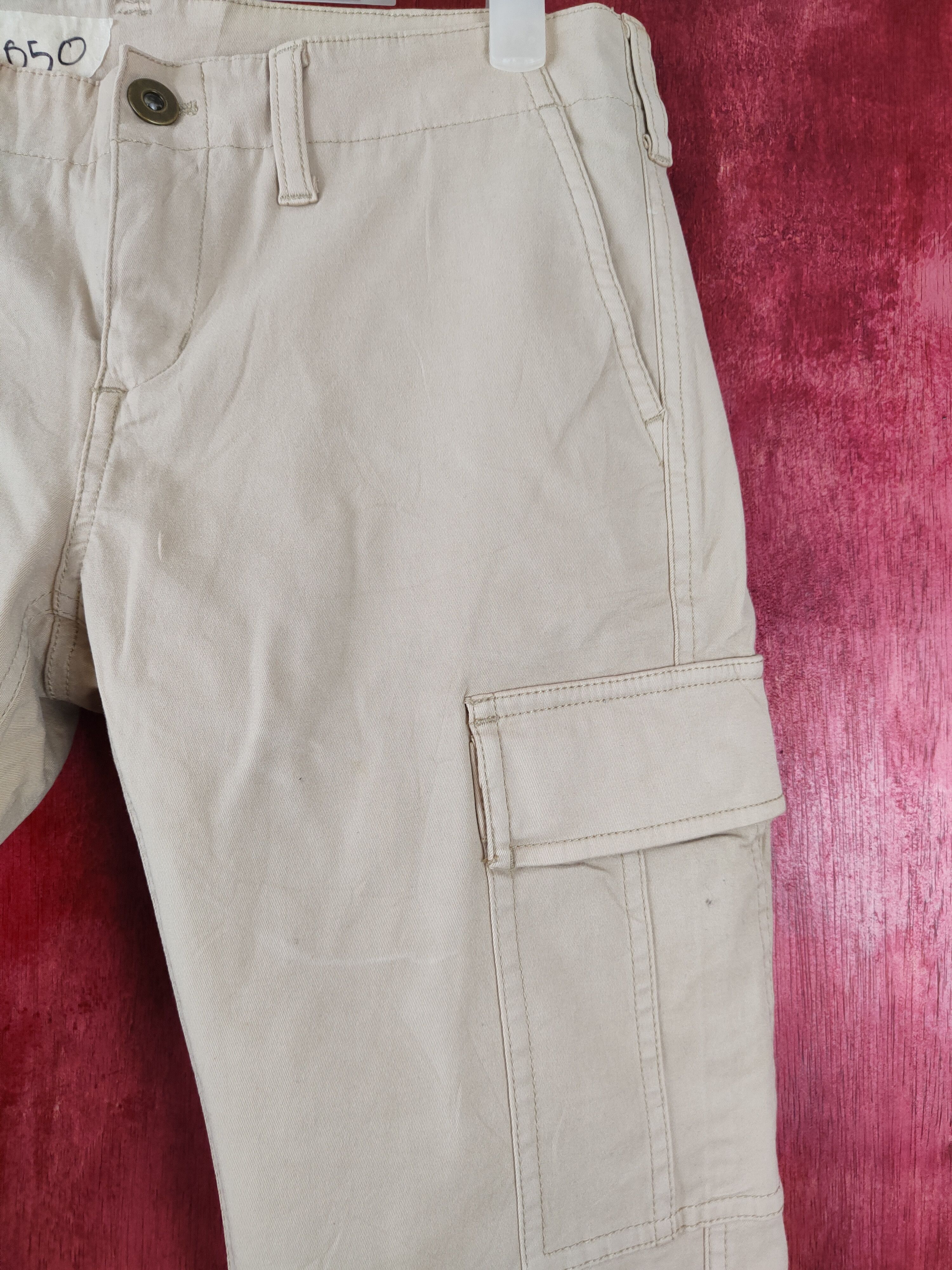 Japanese Brand × Michel Klein Michel Klein Brown Multi Pocket Tactical Cargo Pants #S434 Size 28" / US 6 / IT 42 - 5 Thumbnail