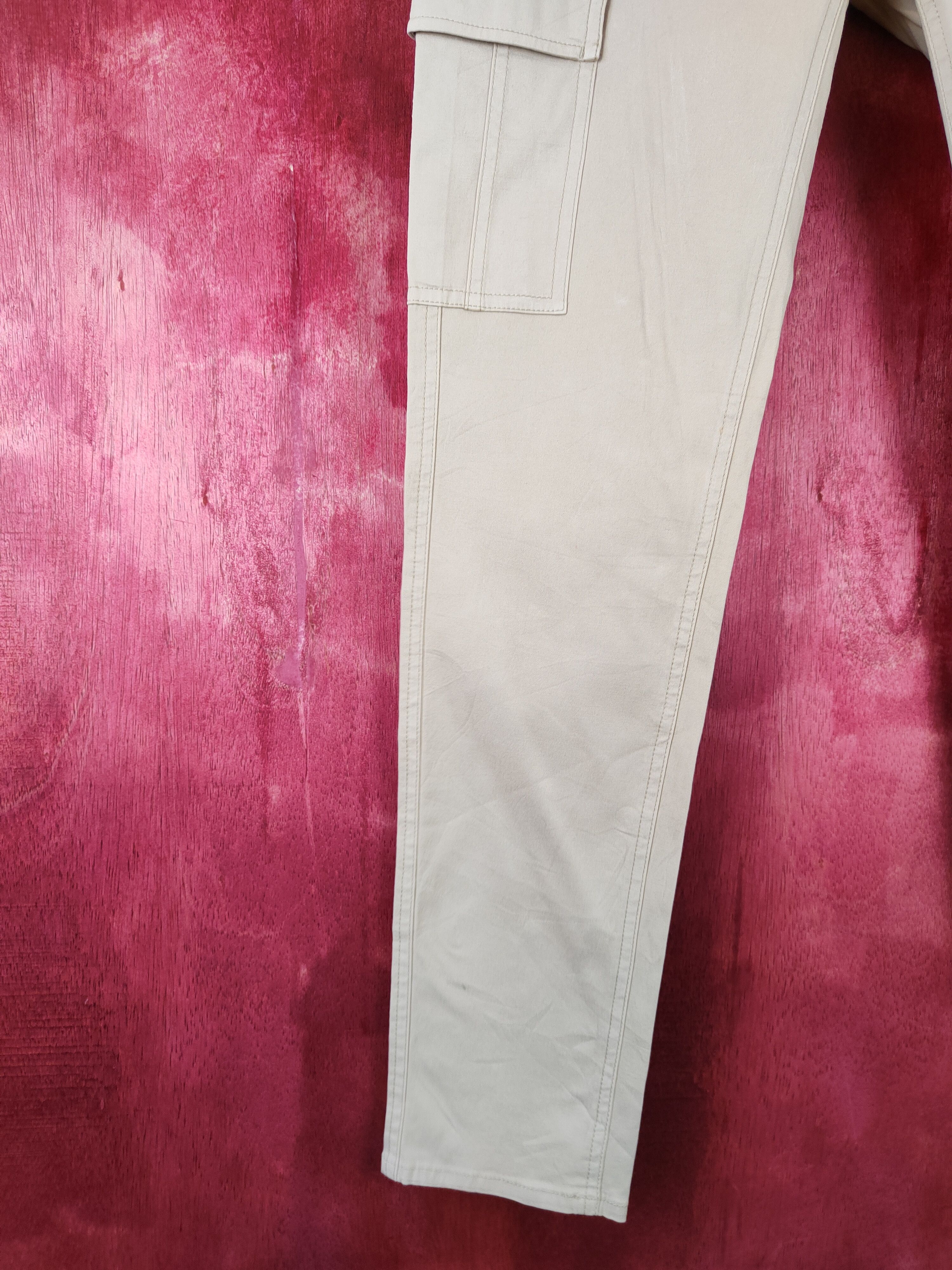 Japanese Brand × Michel Klein Michel Klein Brown Multi Pocket Tactical Cargo Pants #S434 Size 28" / US 6 / IT 42 - 4 Thumbnail