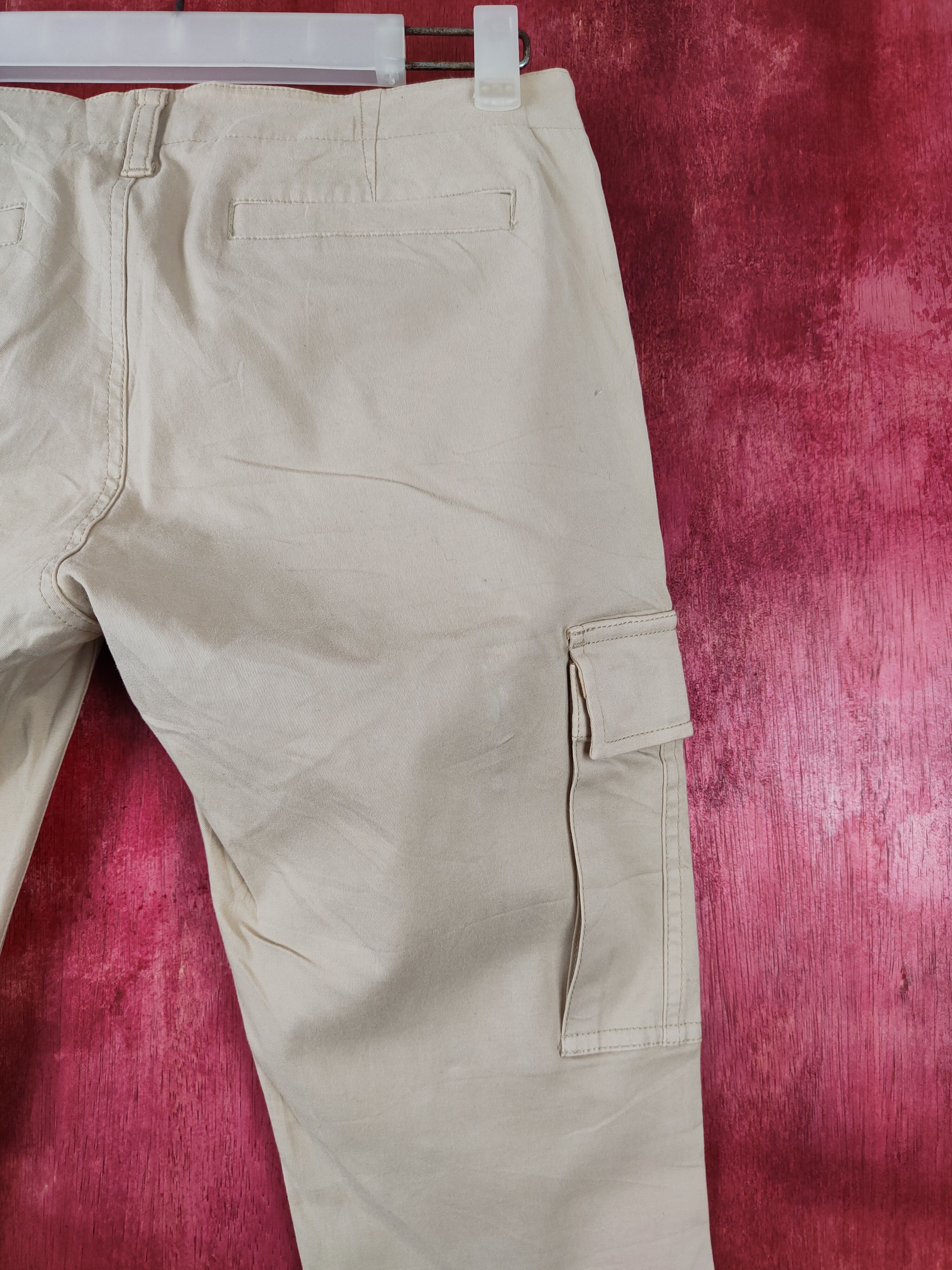 Japanese Brand × Michel Klein Michel Klein Brown Multi Pocket Tactical Cargo Pants #S434 Size 28" / US 6 / IT 42 - 10 Thumbnail