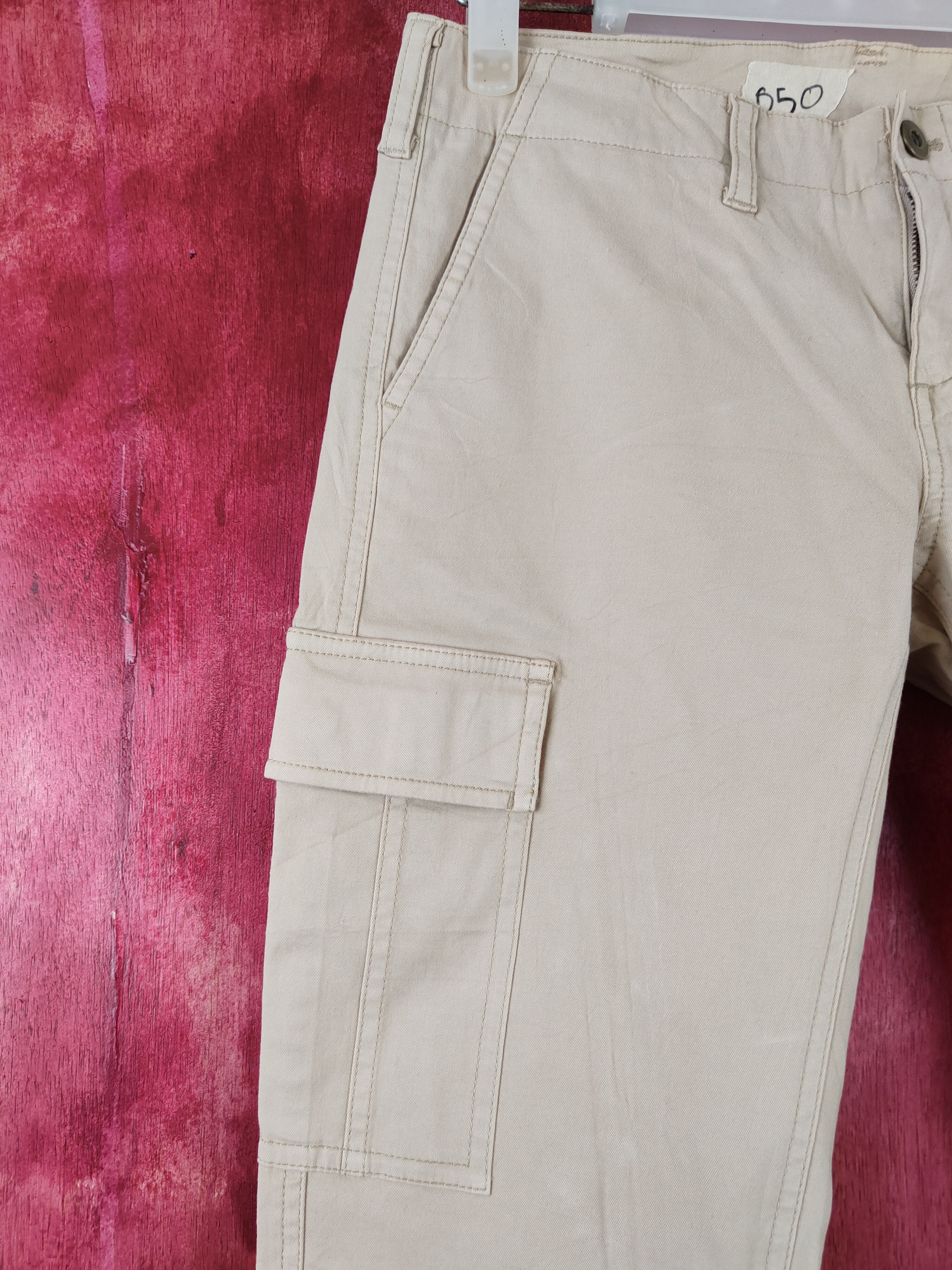 Japanese Brand × Michel Klein Michel Klein Brown Multi Pocket Tactical Cargo Pants #S434 Size 28" / US 6 / IT 42 - 3 Thumbnail
