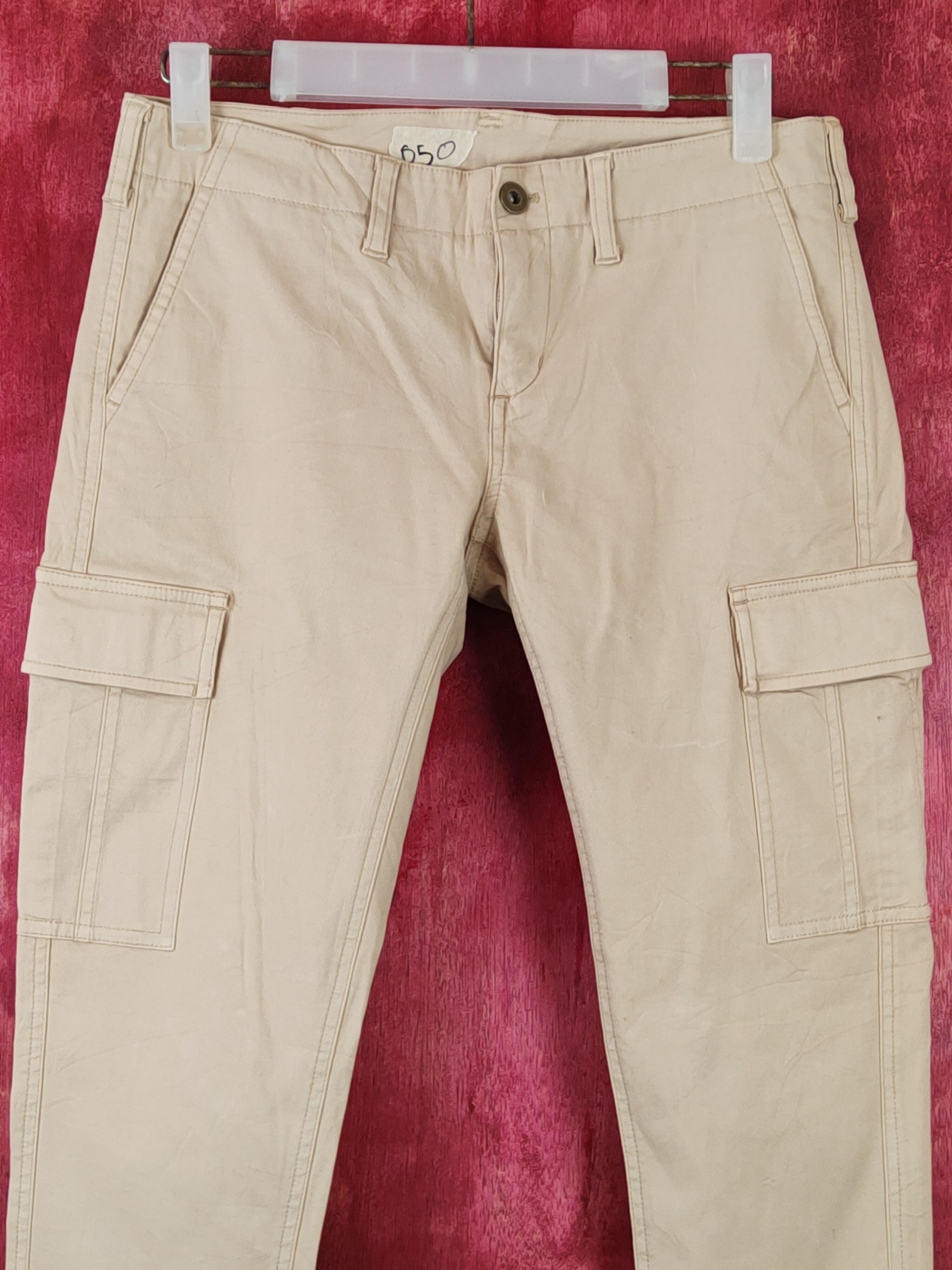 Japanese Brand × Michel Klein Michel Klein Brown Multi Pocket Tactical Cargo Pants #S434 Size 28" / US 6 / IT 42 - 2 Thumbnail