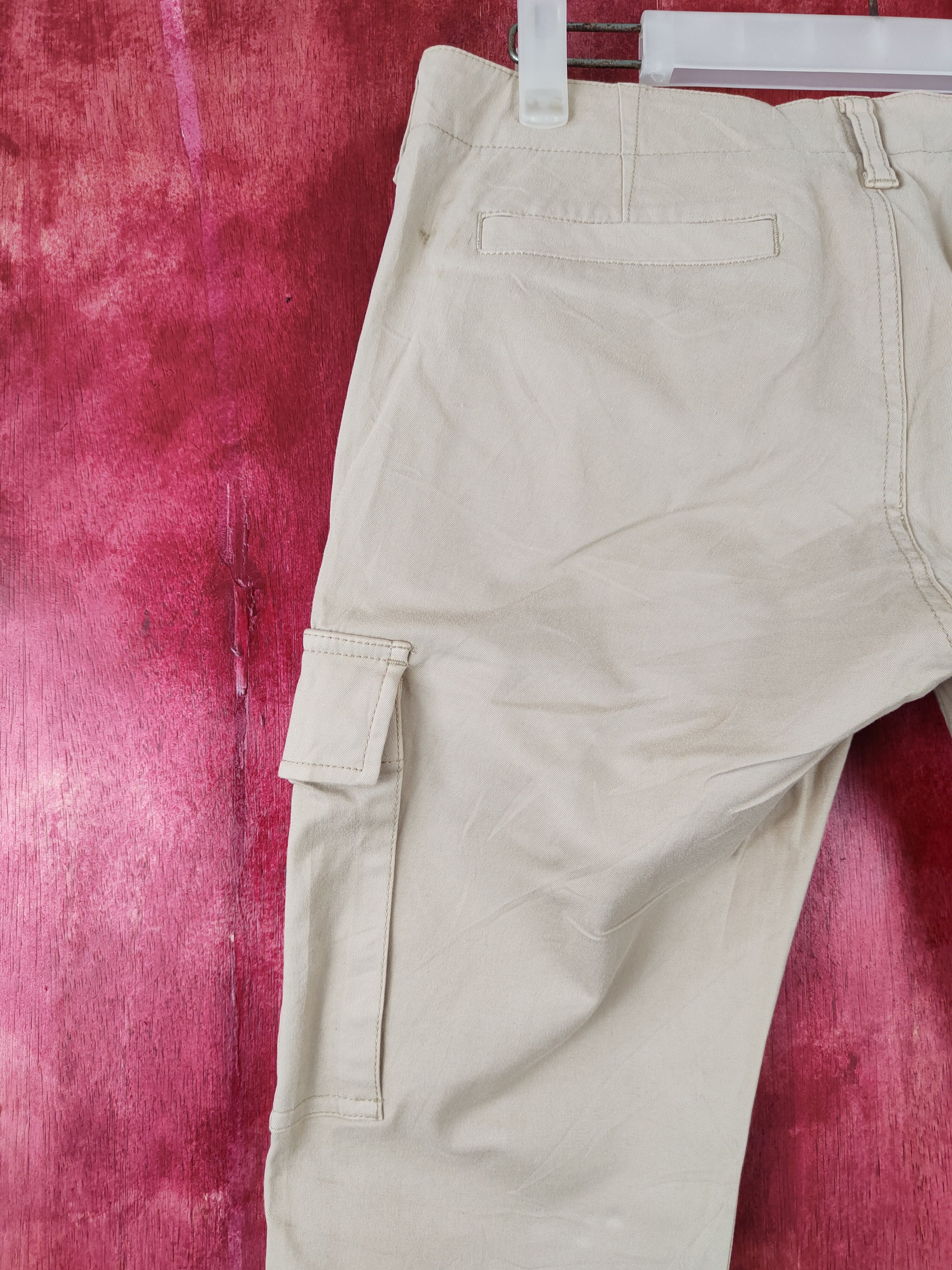 Japanese Brand × Michel Klein Michel Klein Brown Multi Pocket Tactical Cargo Pants #S434 Size 28" / US 6 / IT 42 - 8 Thumbnail