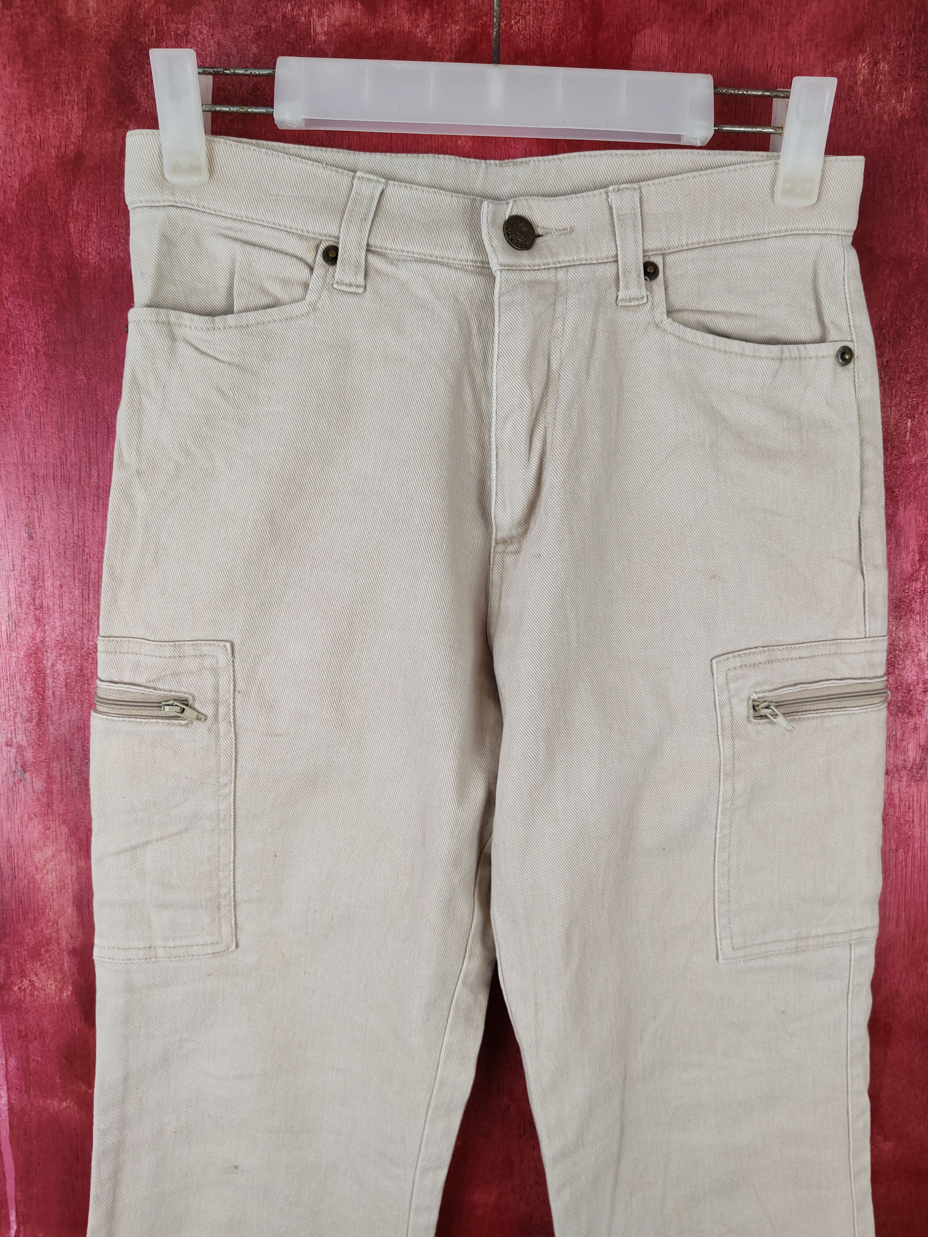 Japanese Brand × Vintage Uncle Bob Brown Multi Pocket Tactical Cargo Pants #S413 Size US 26 / EU 42 - 2 Thumbnail