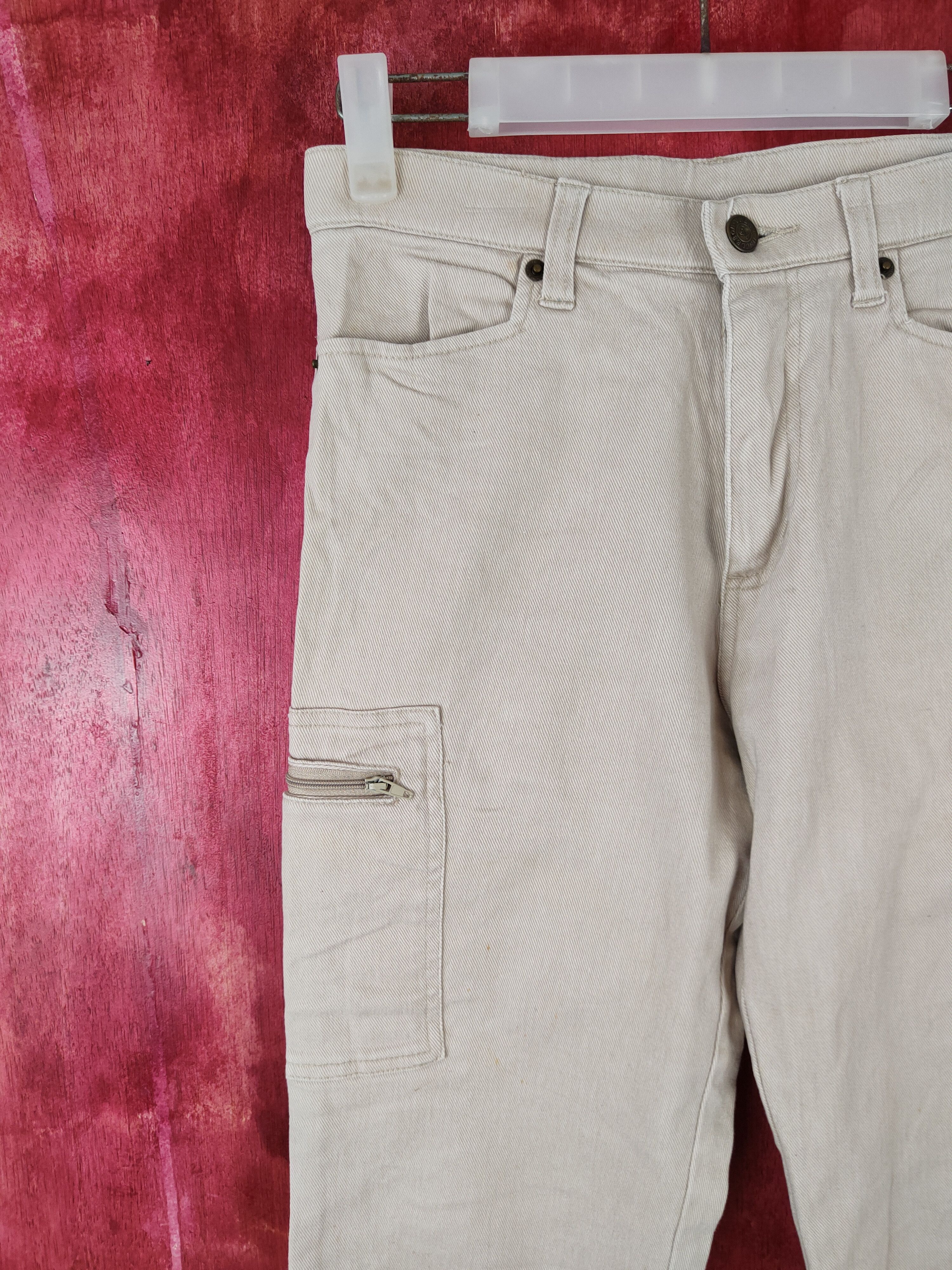 Japanese Brand × Vintage Uncle Bob Brown Multi Pocket Tactical Cargo Pants #S413 Size US 26 / EU 42 - 3 Thumbnail