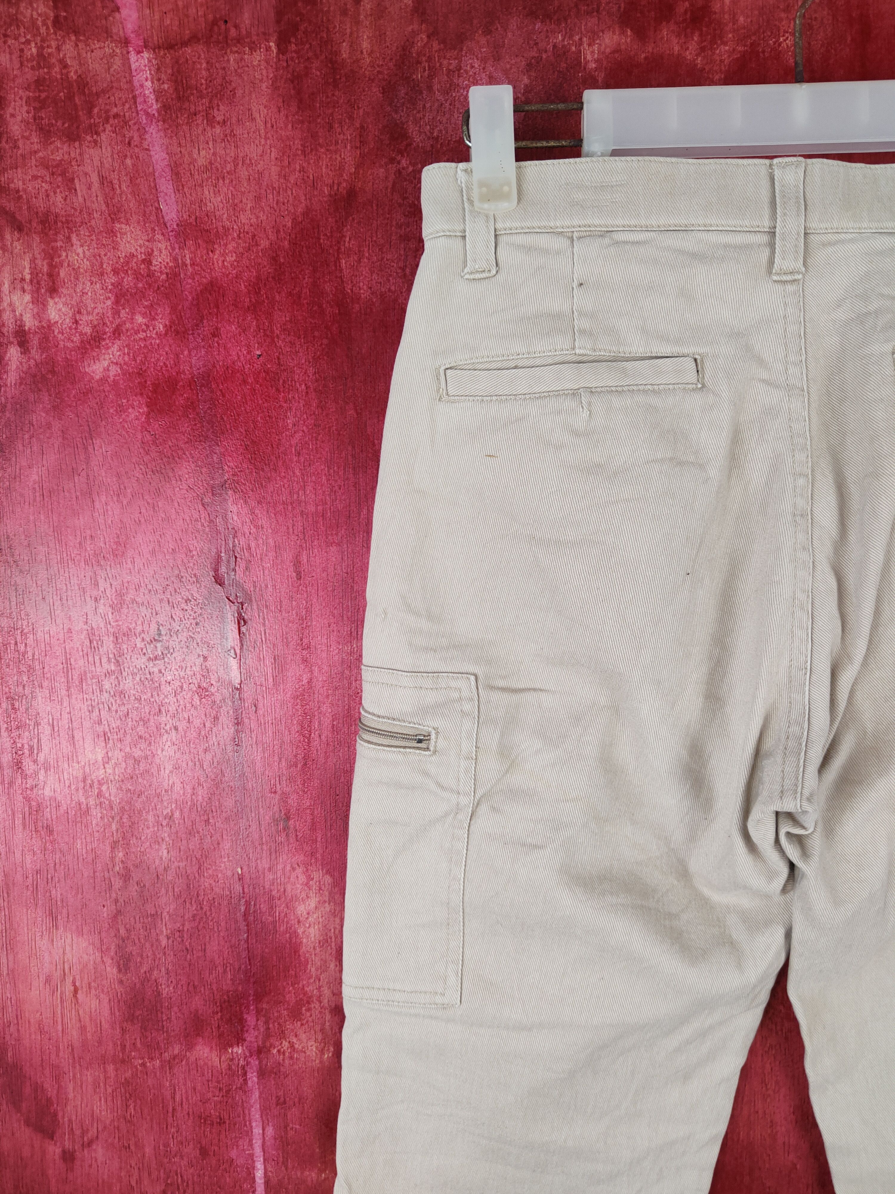 Japanese Brand × Vintage Uncle Bob Brown Multi Pocket Tactical Cargo Pants #S413 Size US 26 / EU 42 - 8 Thumbnail