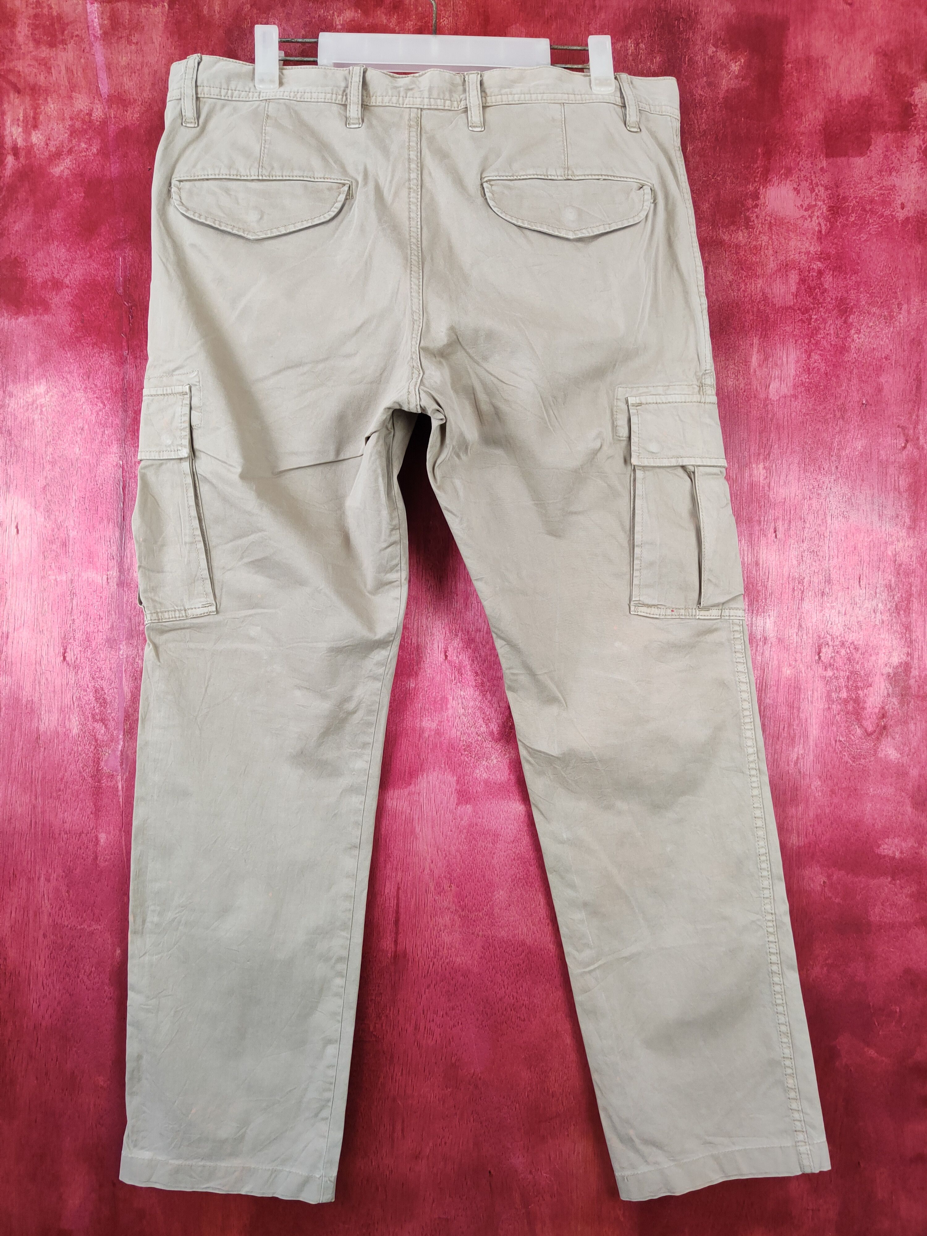 Japanese Brand × Uniqlo Uniqlo Brown Multi Pocket Tactical Cargo Pants #S441 Size US 36 / EU 52 - 9 Thumbnail