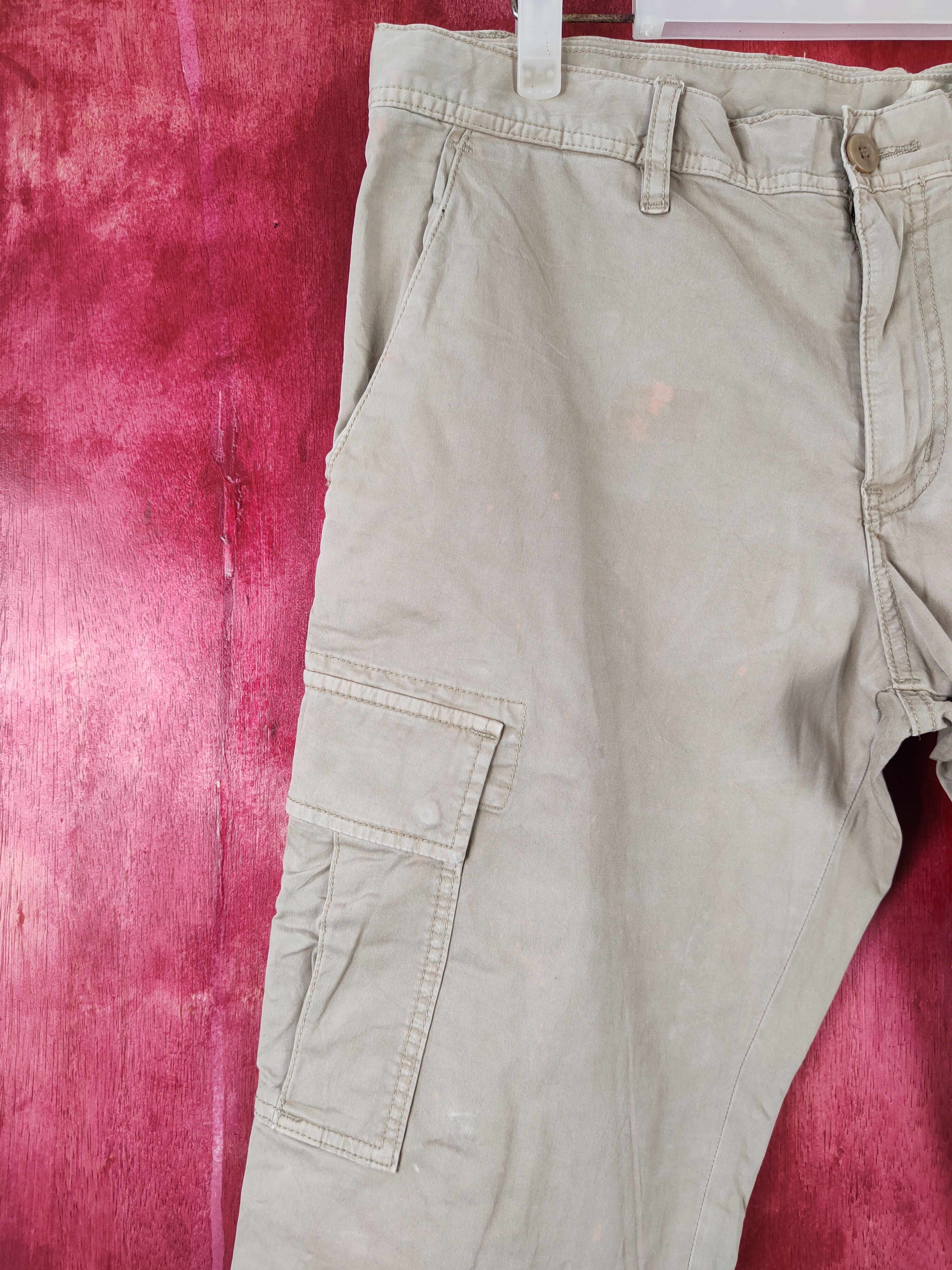 Japanese Brand × Uniqlo Uniqlo Brown Multi Pocket Tactical Cargo Pants #S441 Size US 36 / EU 52 - 3 Thumbnail