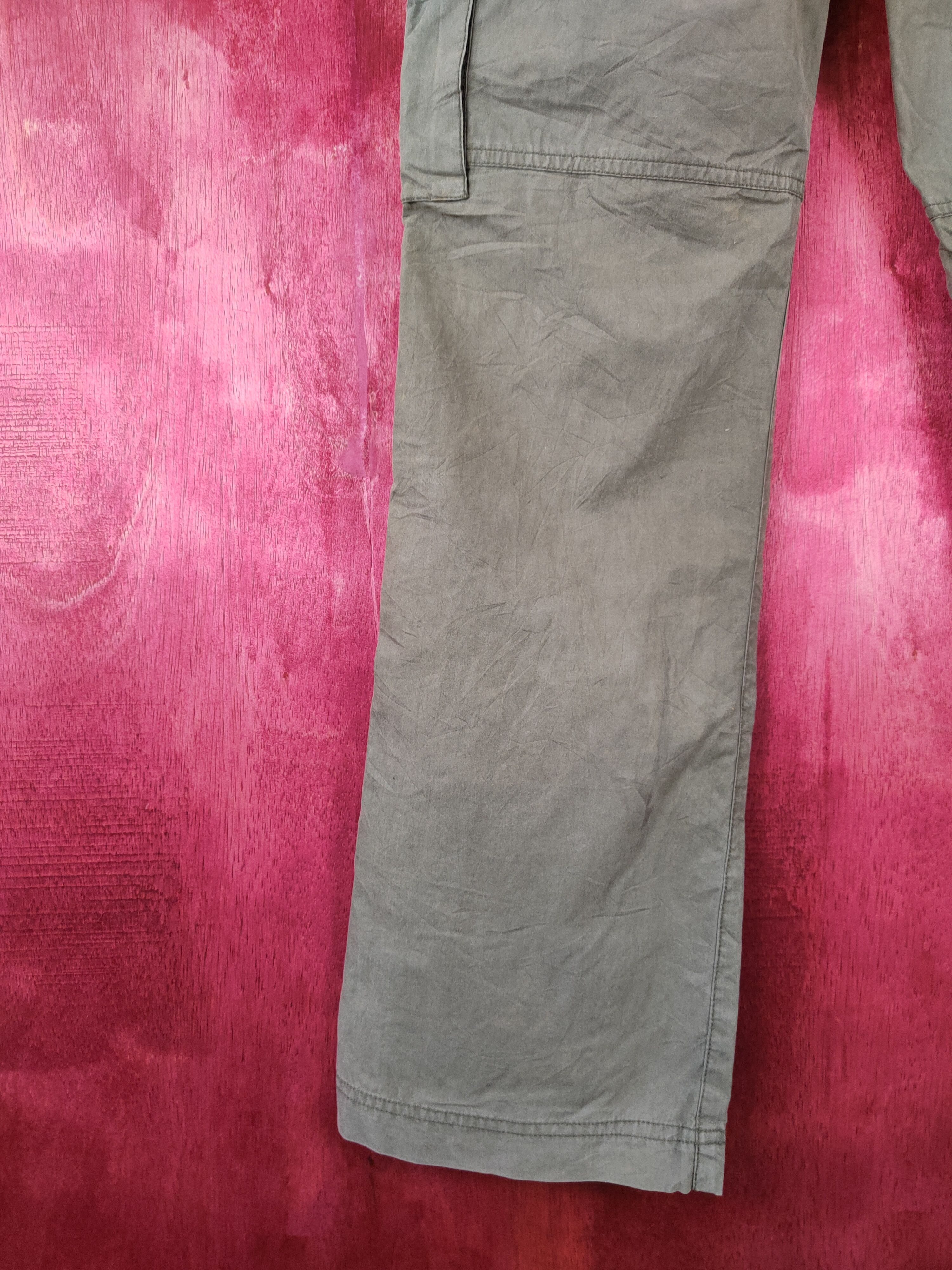 Japanese Brand × Vintage East Boy Army Green Multi Pocket Tactical Cargo Pants #S433 Size US 29 - 10 Thumbnail