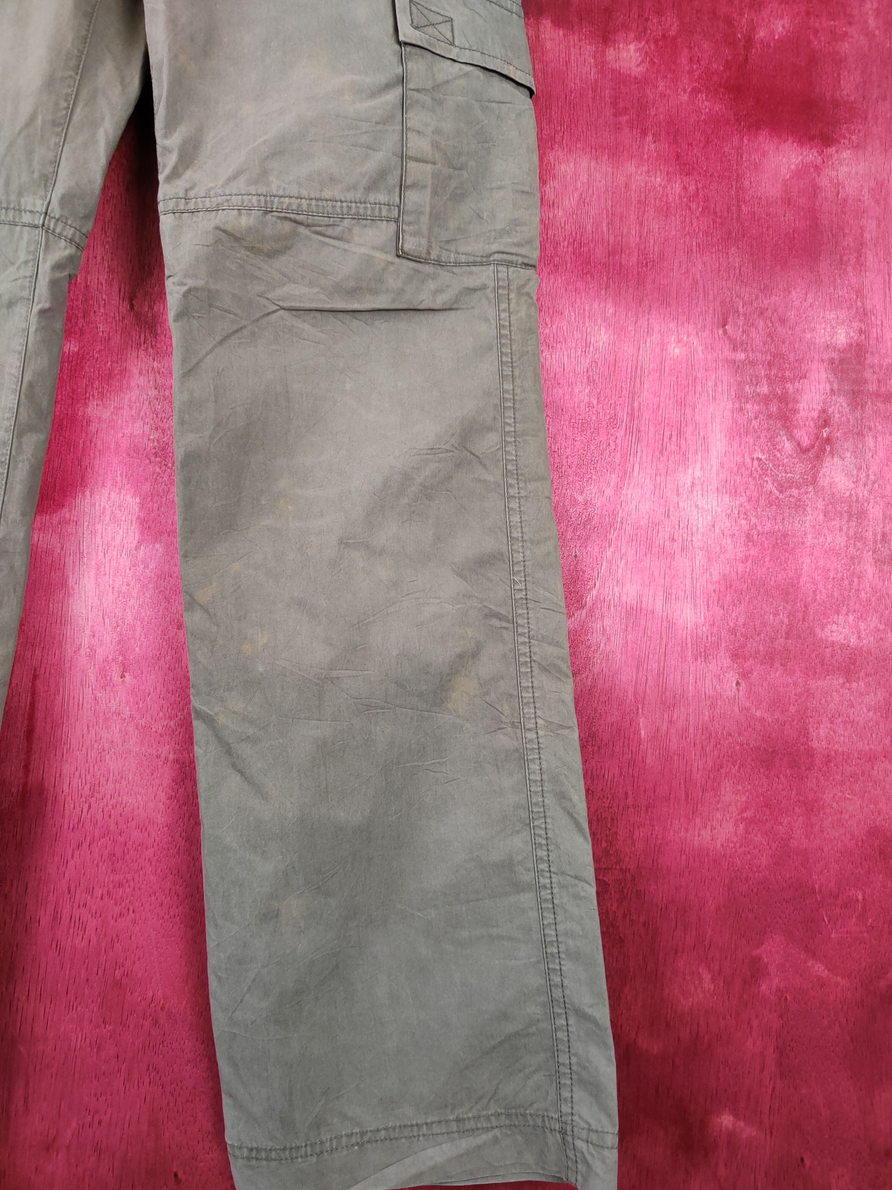 Japanese Brand × Vintage East Boy Army Green Multi Pocket Tactical Cargo Pants #S433 Size US 29 - 7 Thumbnail