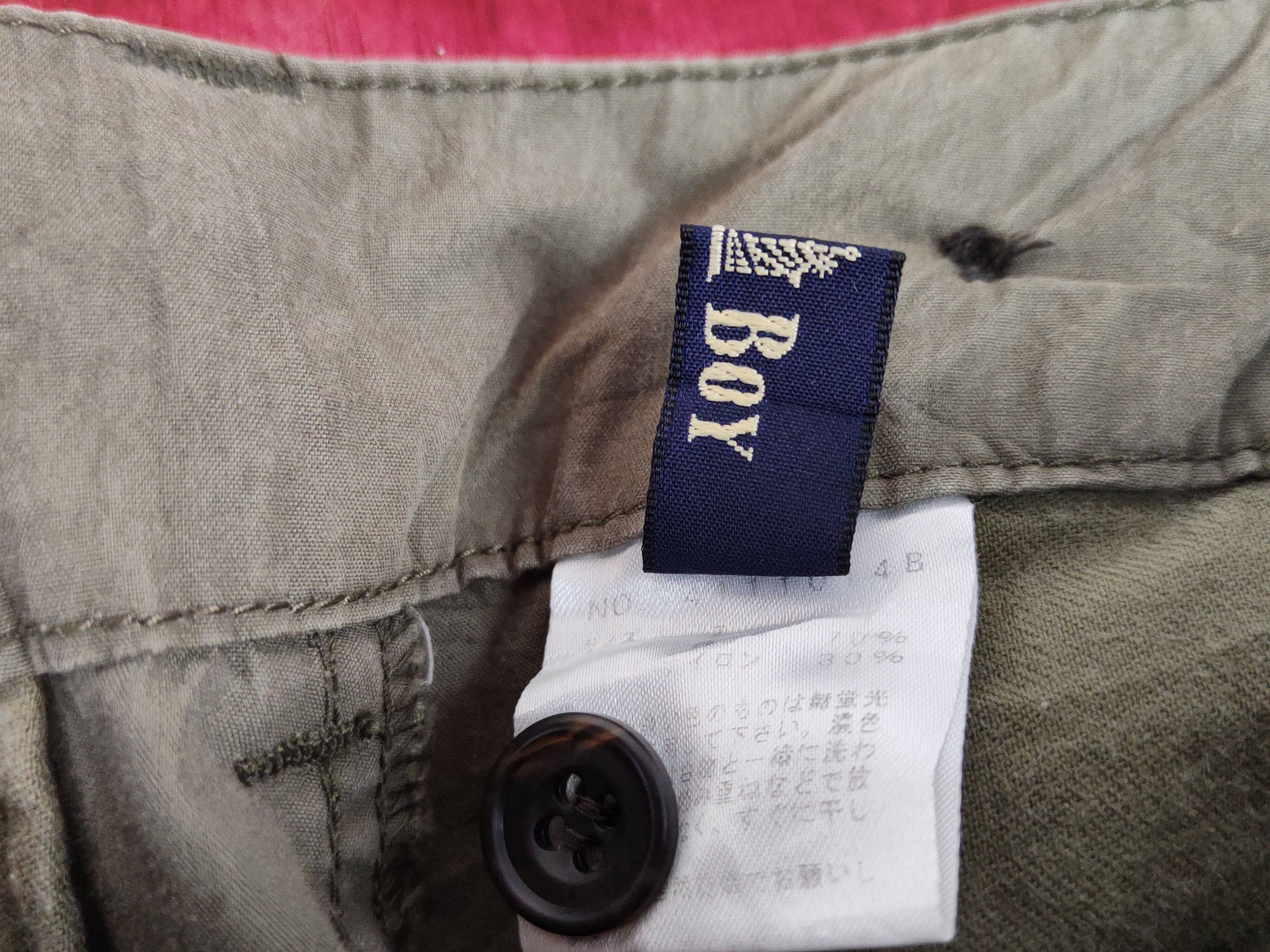 Japanese Brand × Vintage East Boy Army Green Multi Pocket Tactical Cargo Pants #S433 Size US 29 - 14 Thumbnail