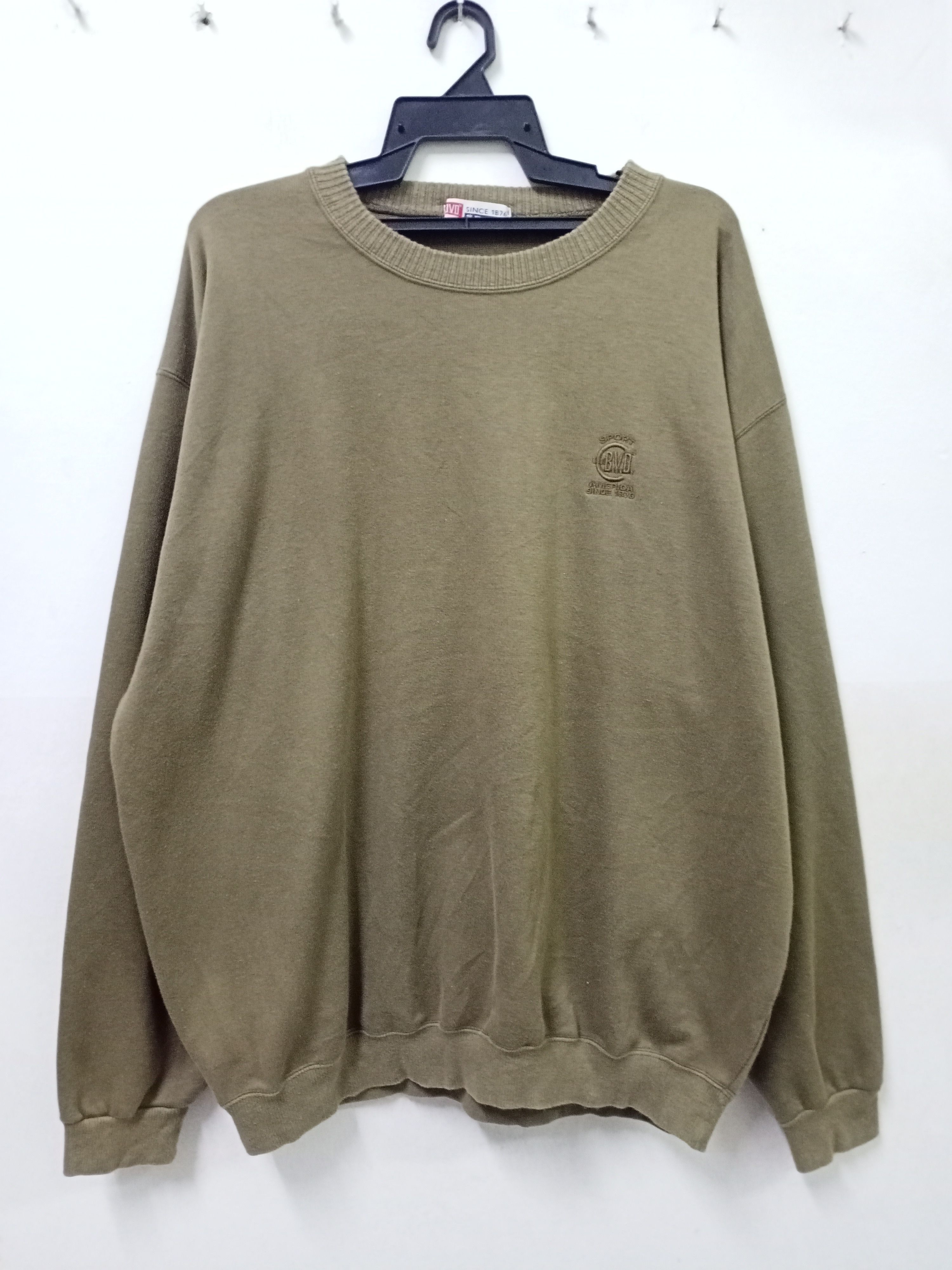 Vintage Vintage BVD Sport Crewneck Sweatshirt Size US XL / EU 56 / 4 - 1 Thumbnail