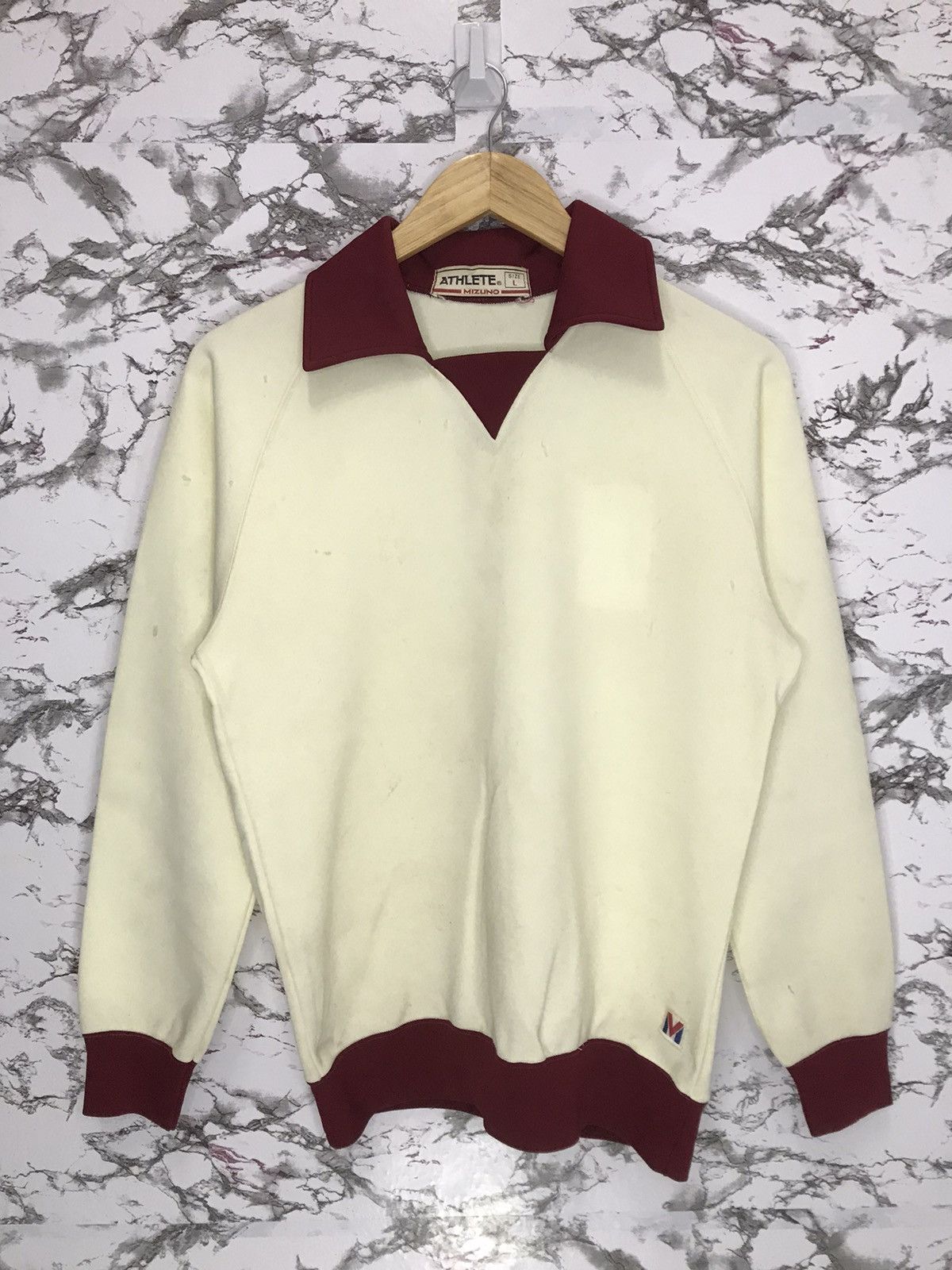 Mizuno × Vintage Mizuno Vintage Collar Sharp Long Sleeve Size US L / EU 52-54 / 3 - 2 Thumbnail
