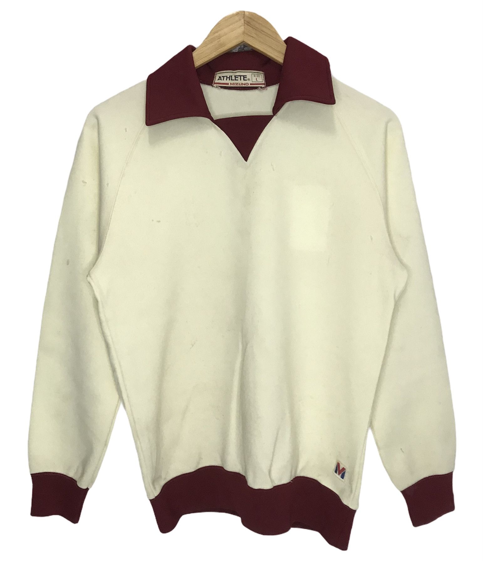 Mizuno × Vintage Mizuno Vintage Collar Sharp Long Sleeve Size US L / EU 52-54 / 3 - 1 Thumbnail