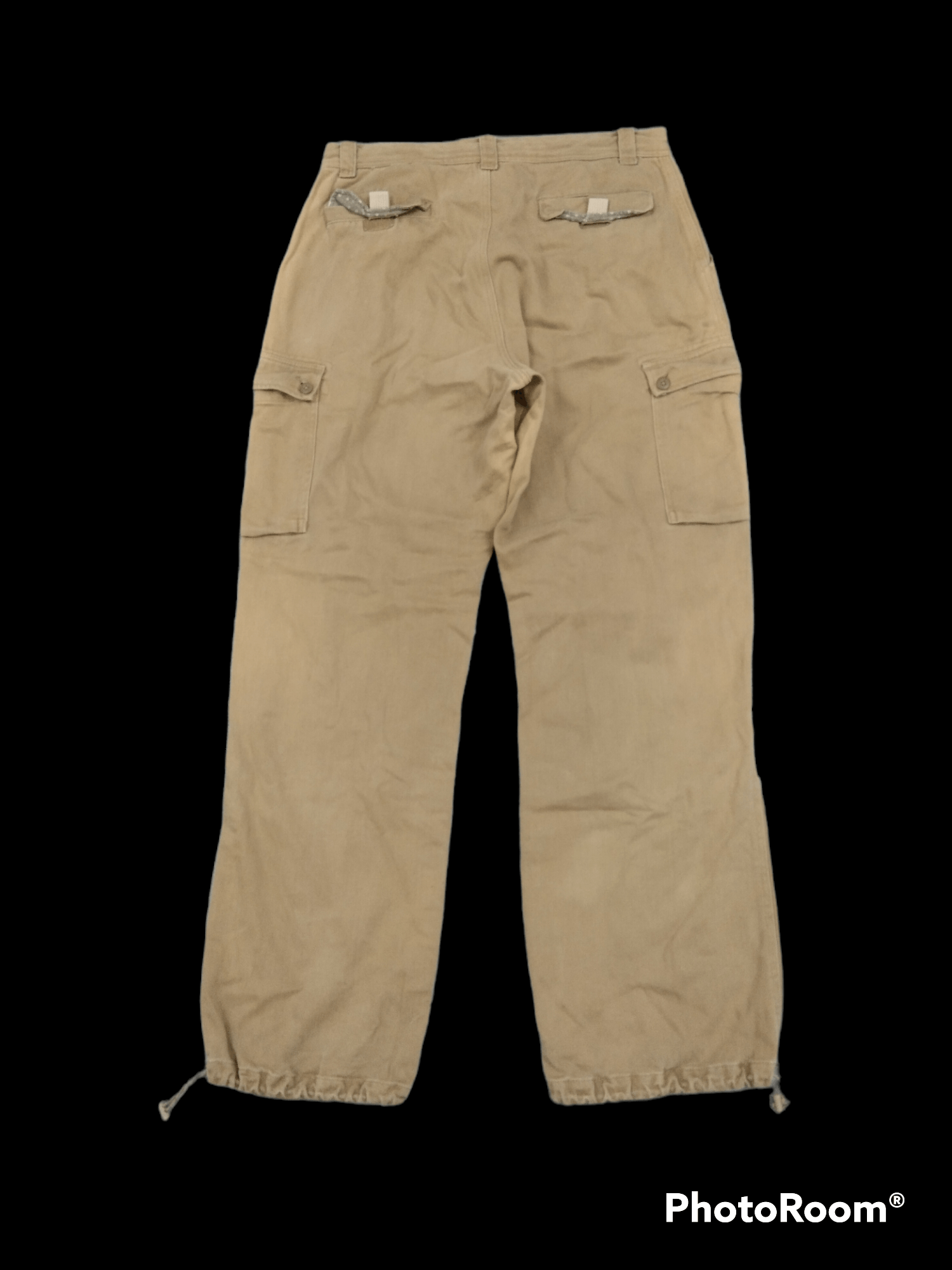 Japanese Brand THRASH BAGGY SUN FADE SNNY CLOUDS CARGO PANTS Size US 33 - 2 Thumbnail