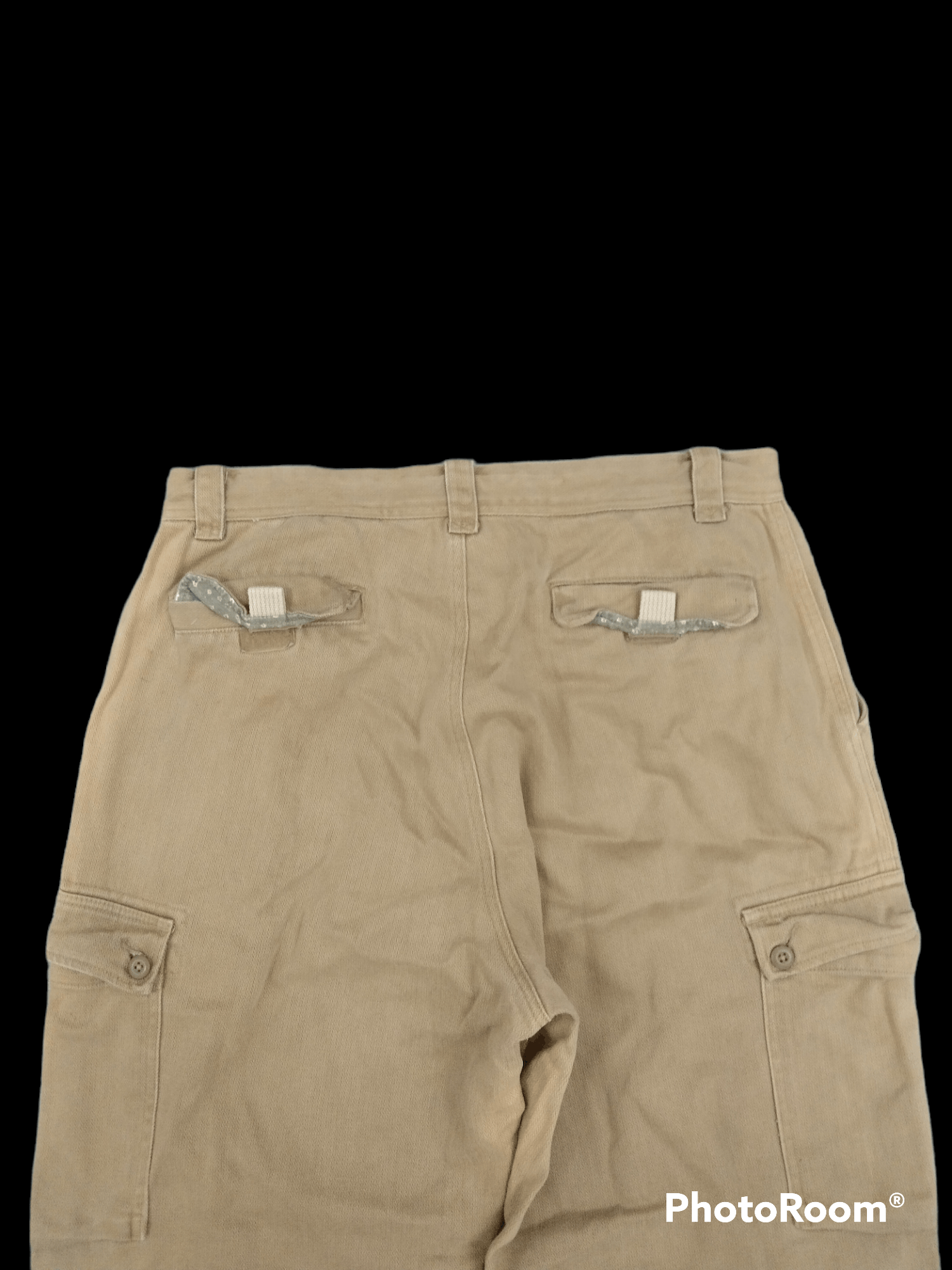 Japanese Brand THRASH BAGGY SUN FADE SNNY CLOUDS CARGO PANTS Size US 33 - 5 Thumbnail