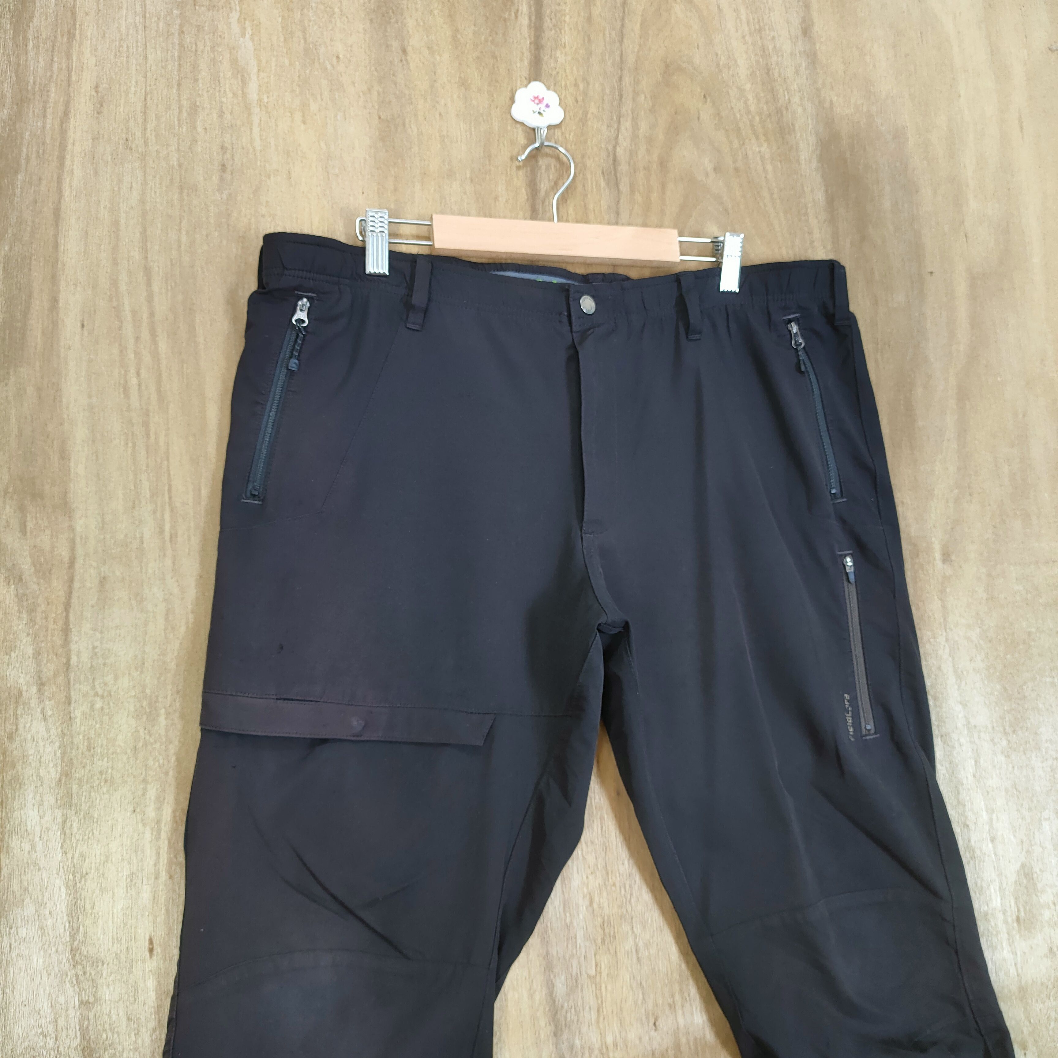 Japanese Brand FIELCORE BLACK CARGO PANTS Size US 38 / EU 54 - 2 Thumbnail