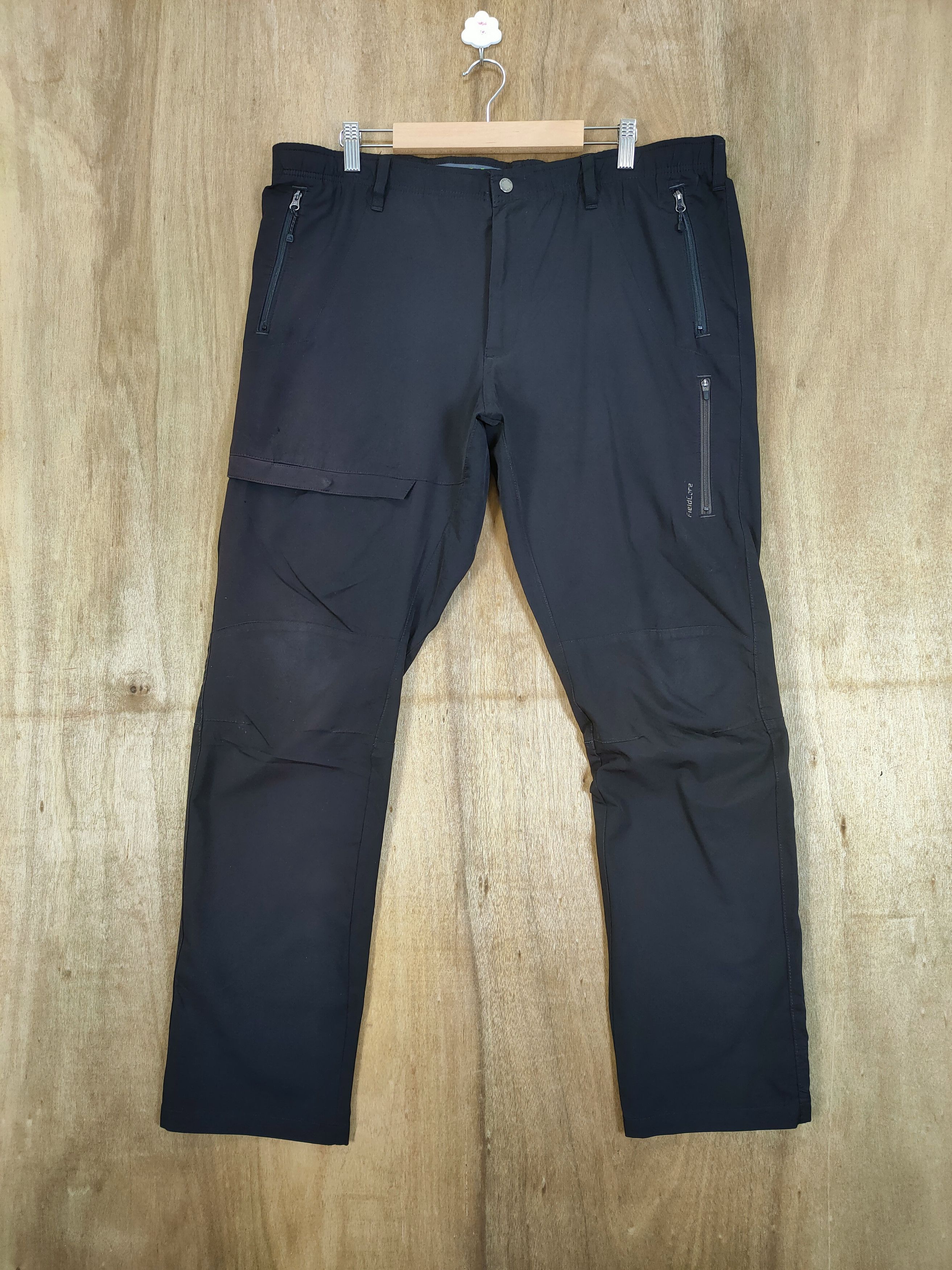 image of Black Cargo Pants, Men's (Size 38)