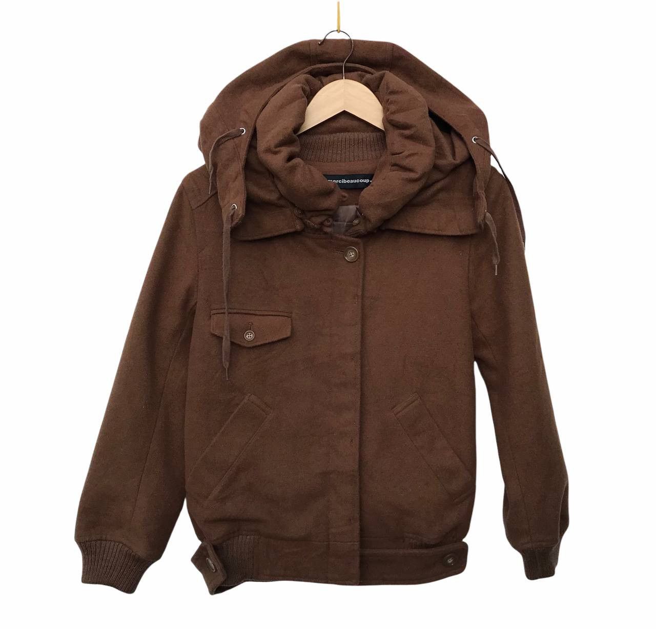 Issey Miyake Mercibeaucoup Hoodie Mix Wool Issey Miyake Jacket Size US S / EU 44-46 / 1 - 3 Thumbnail