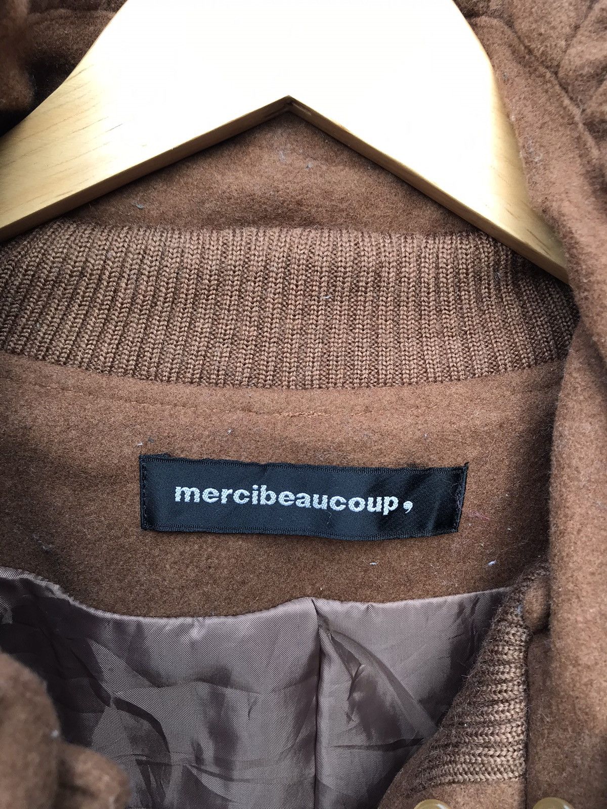 Issey Miyake Mercibeaucoup Hoodie Mix Wool Issey Miyake Jacket Size US S / EU 44-46 / 1 - 2 Thumbnail