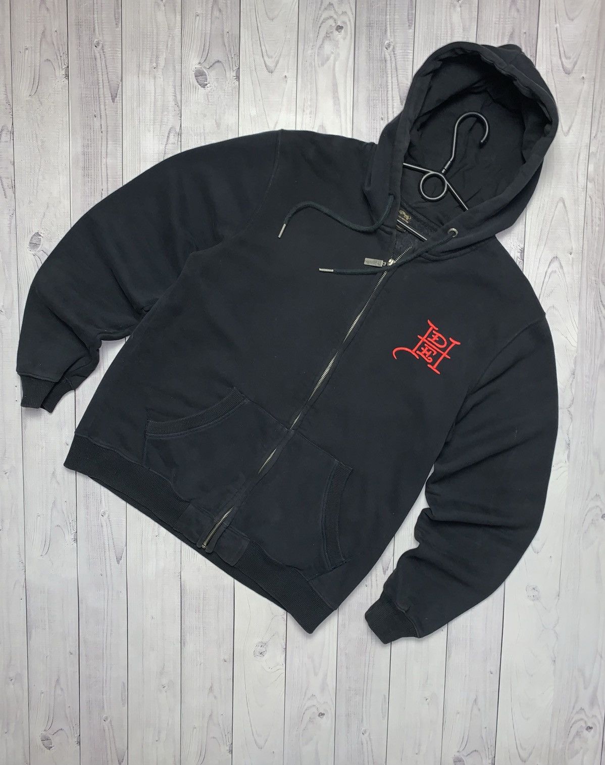 Ed Hardy × Vintage Vintage Ed Hardy hoodie big logo dogs size M Size US M / EU 48-50 / 2 - 5 Thumbnail