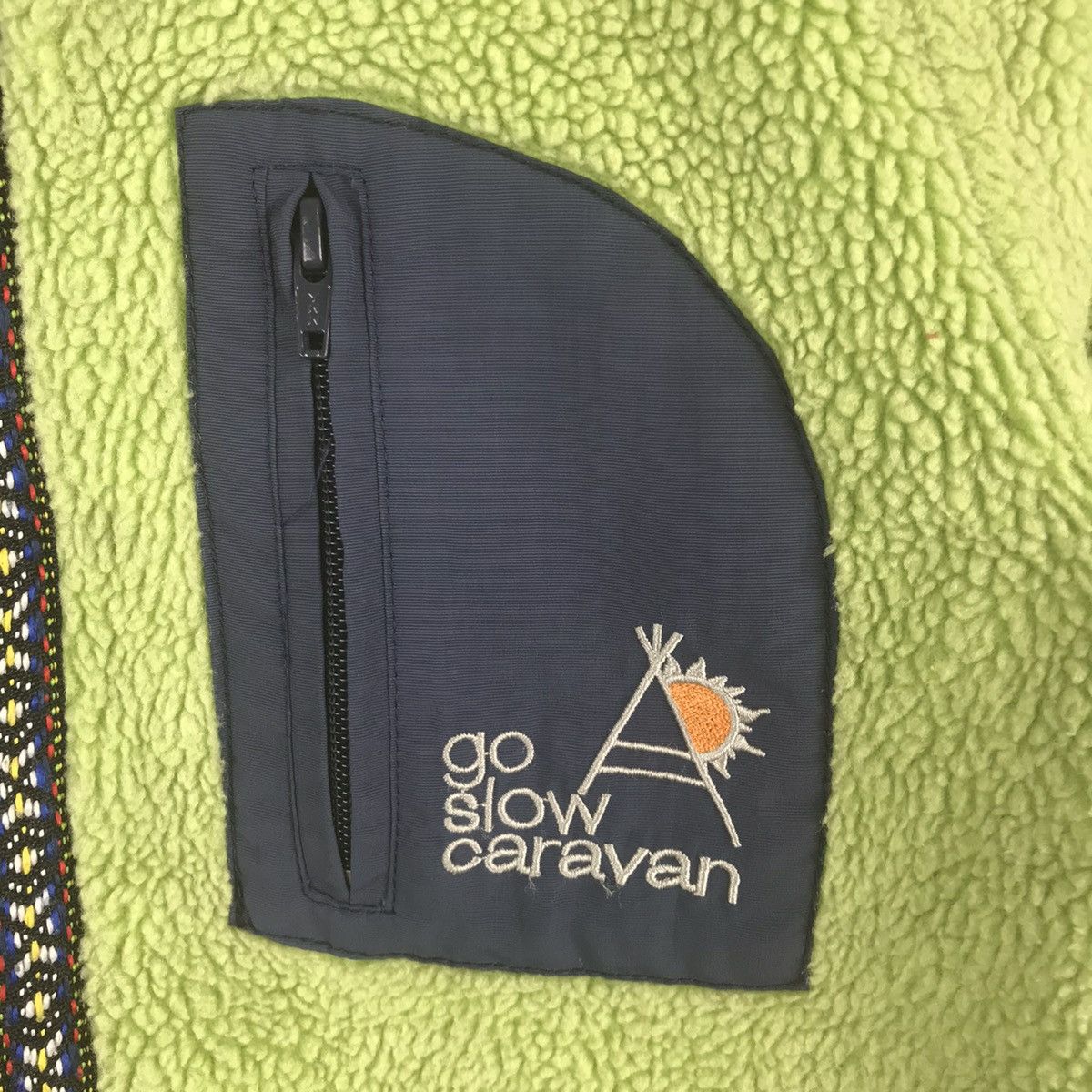 go slow caravan Go Slow Caravan Sports Outdoor Hoodie Fleece Jacket Size US XS / EU 42 / 0 - 4 Thumbnail